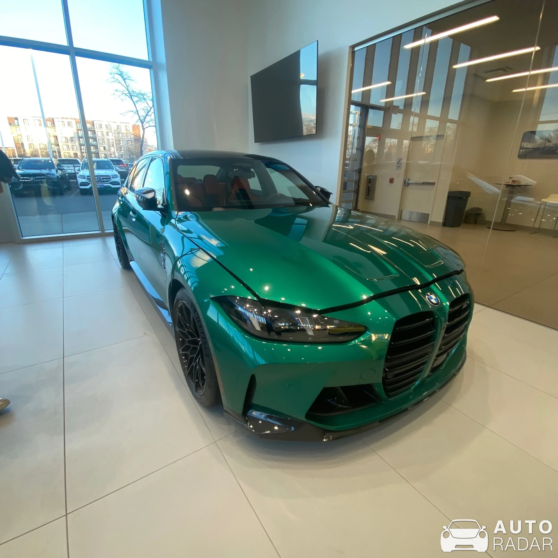 BMW M3 G80 Sedan Competition spotted in Boston, United States