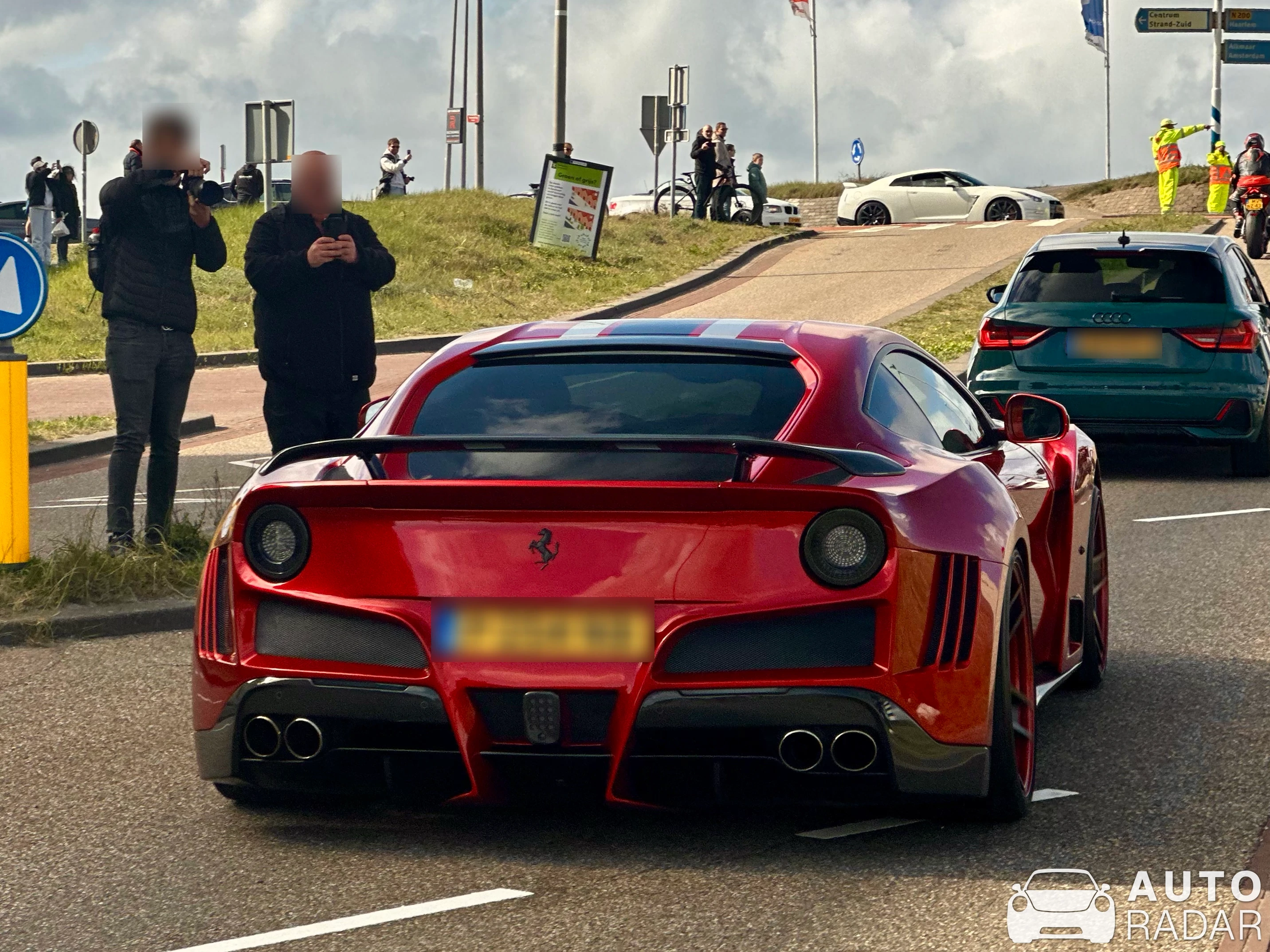Ferrari F12 Novitec Rosso N-Largo S spotted in Zandvoort