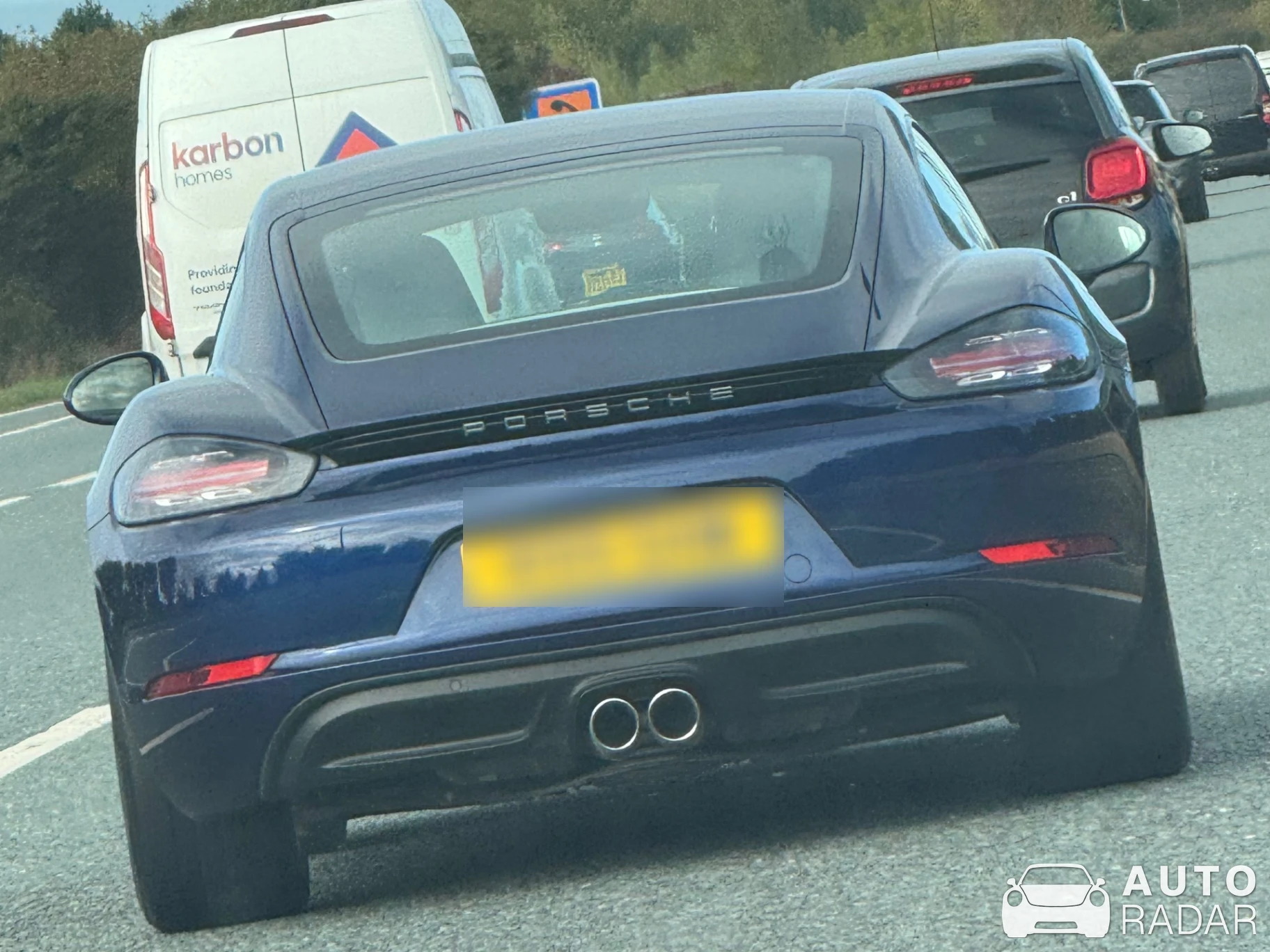 Porsche 718 Cayman spotted in Stockton-on-Tees, United Kingdom