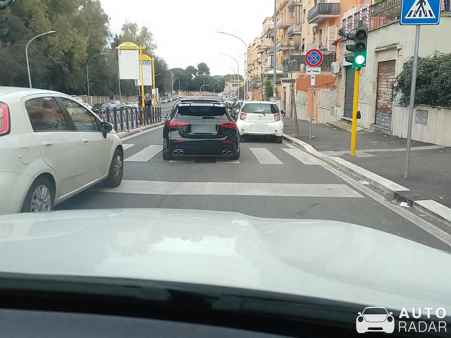 Mercedes-AMG A 45 S W177 spotted in Roma, Italy