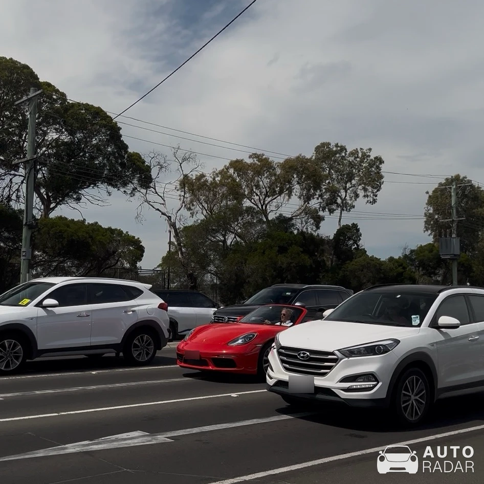 Porsche 718 Boxster spotted in Leopold, Australia