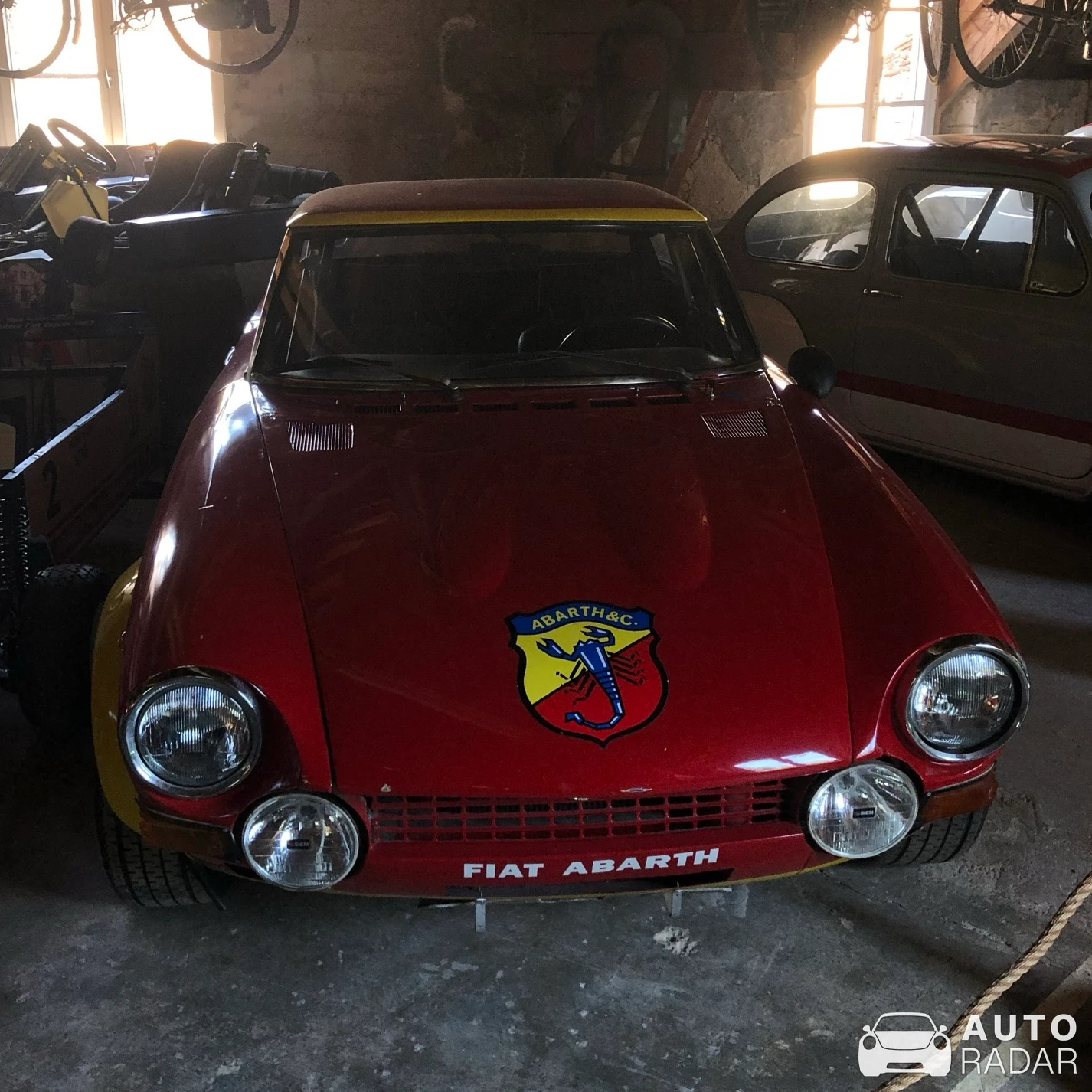 Abarth 124 Rally Stradale spotted in Savigny-lès-Beaune