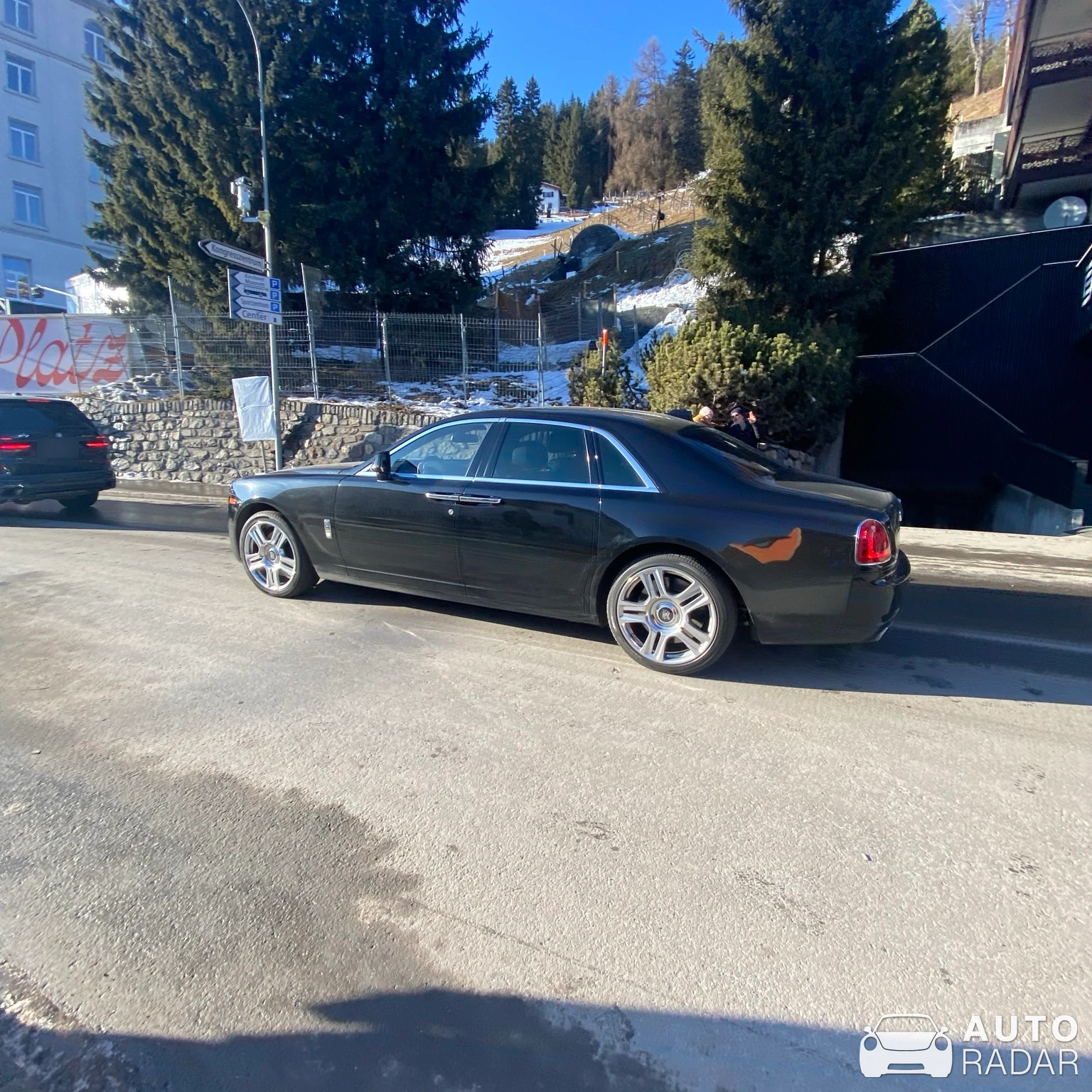 Rolls-Royce Ghost Series II spotted in Davos Platz, Schweiz