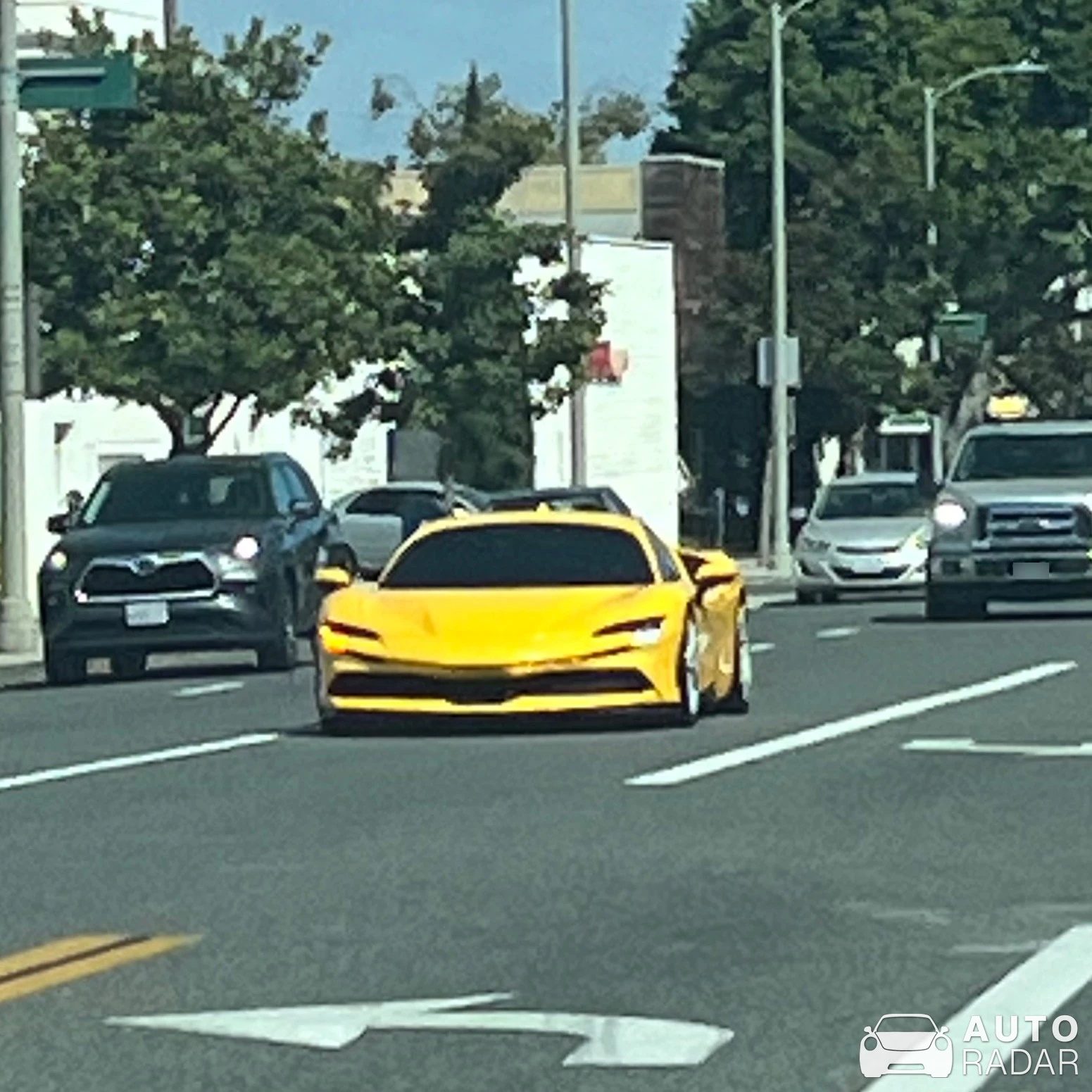 Ferrari SF90 Stradale spotted in Beverly Hills, United States
