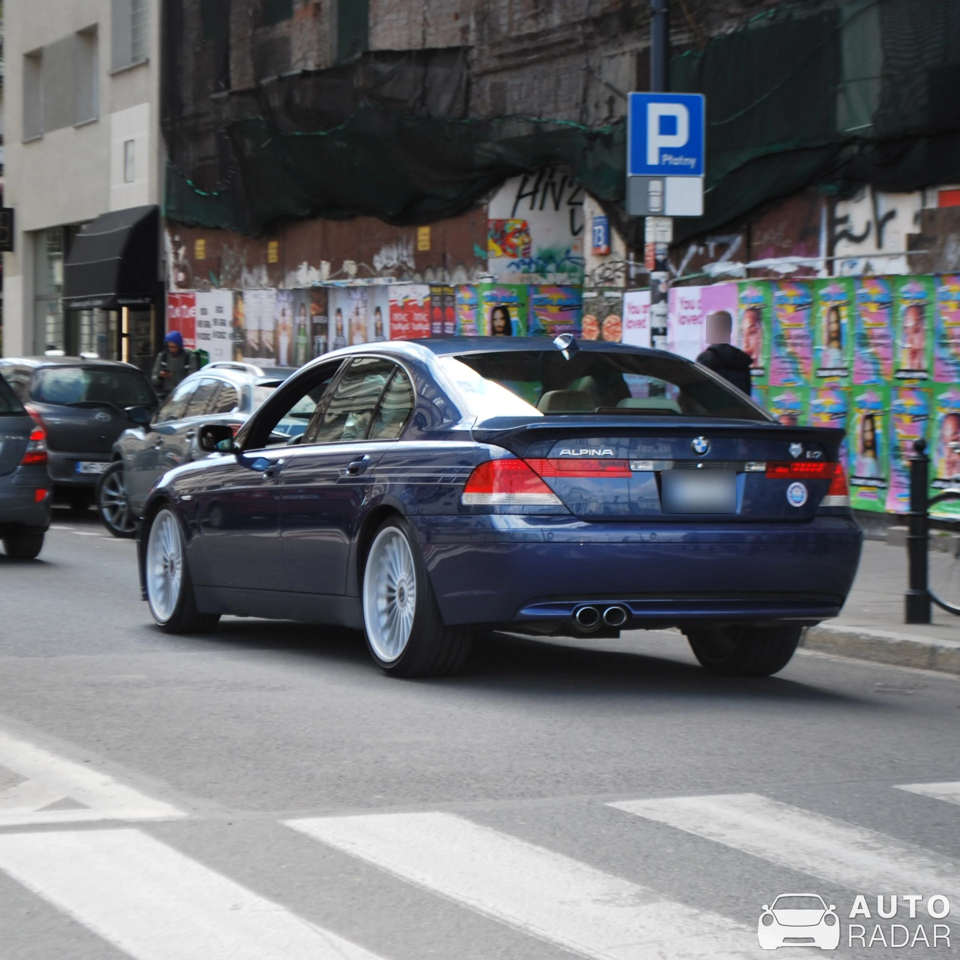 Alpina B7 E65 spotted in Warszawa, Poland