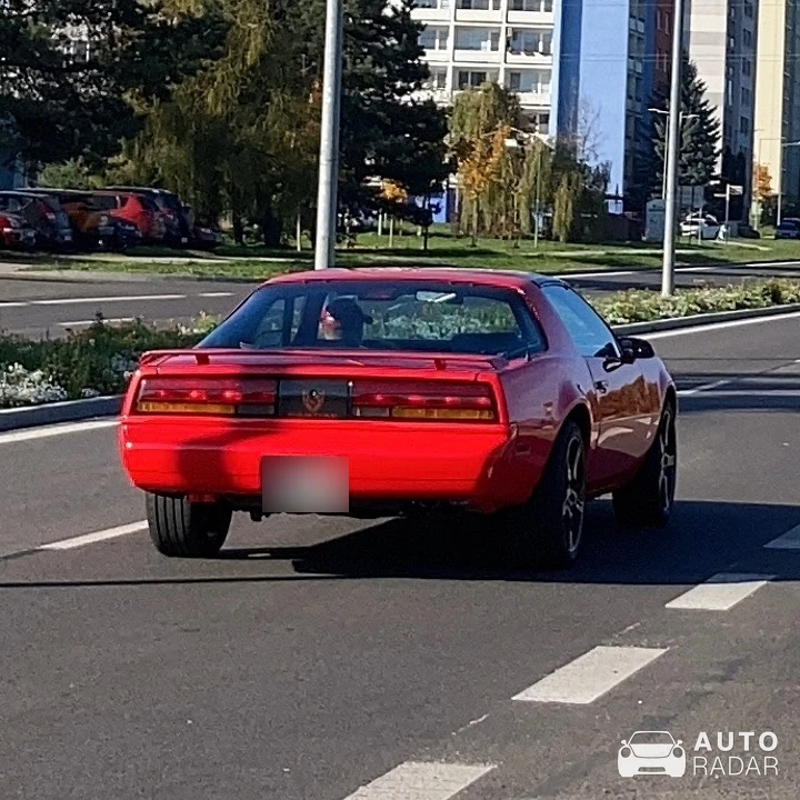 Pontiac Firebird spotted in Žiar nad Hronom, Slovensko