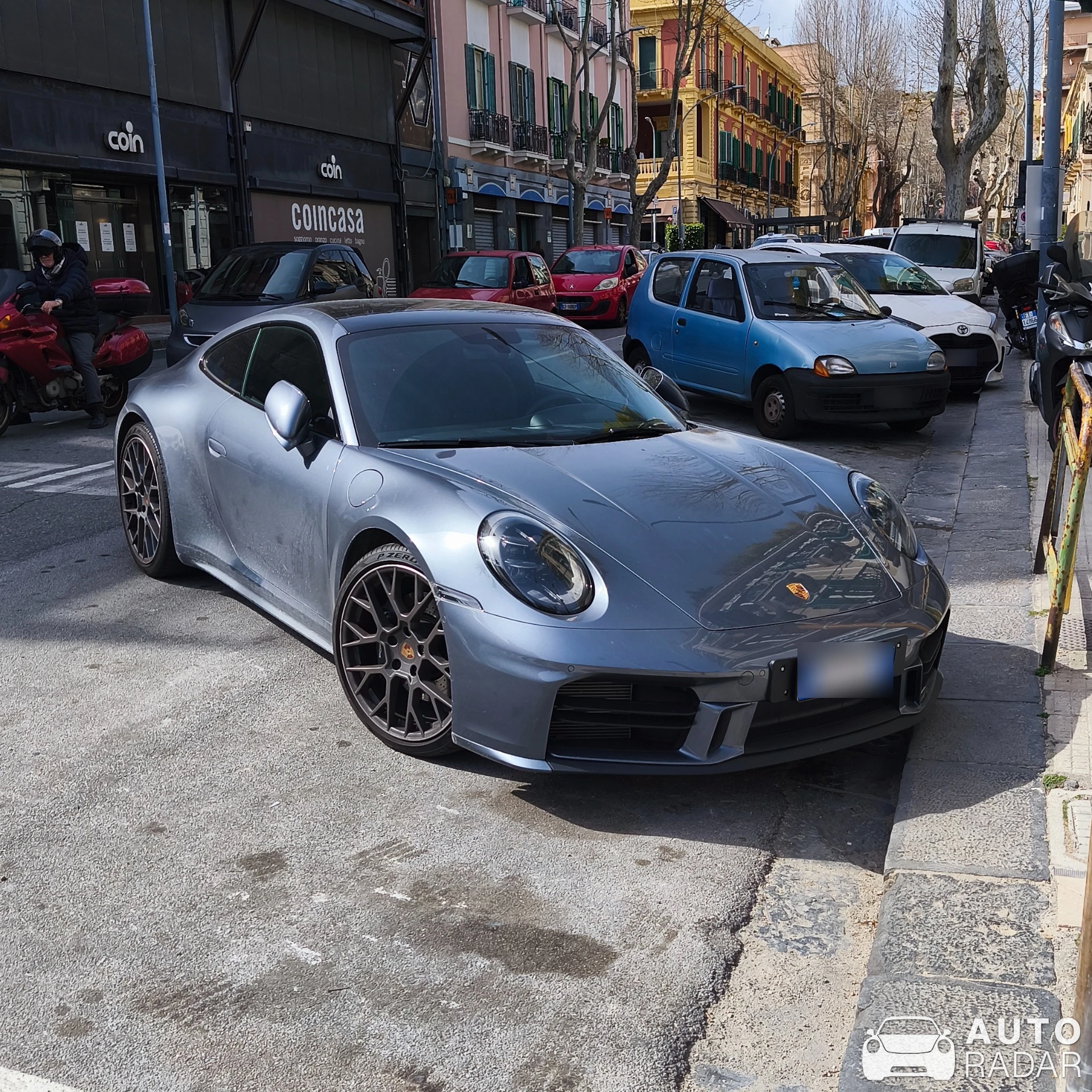 Porsche 992 Carrera GTS MkI spotted in Messina
