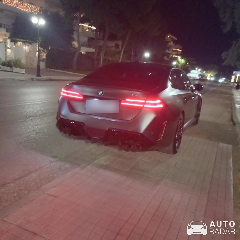BMW M5 G90 spotted in Voula, Greece
