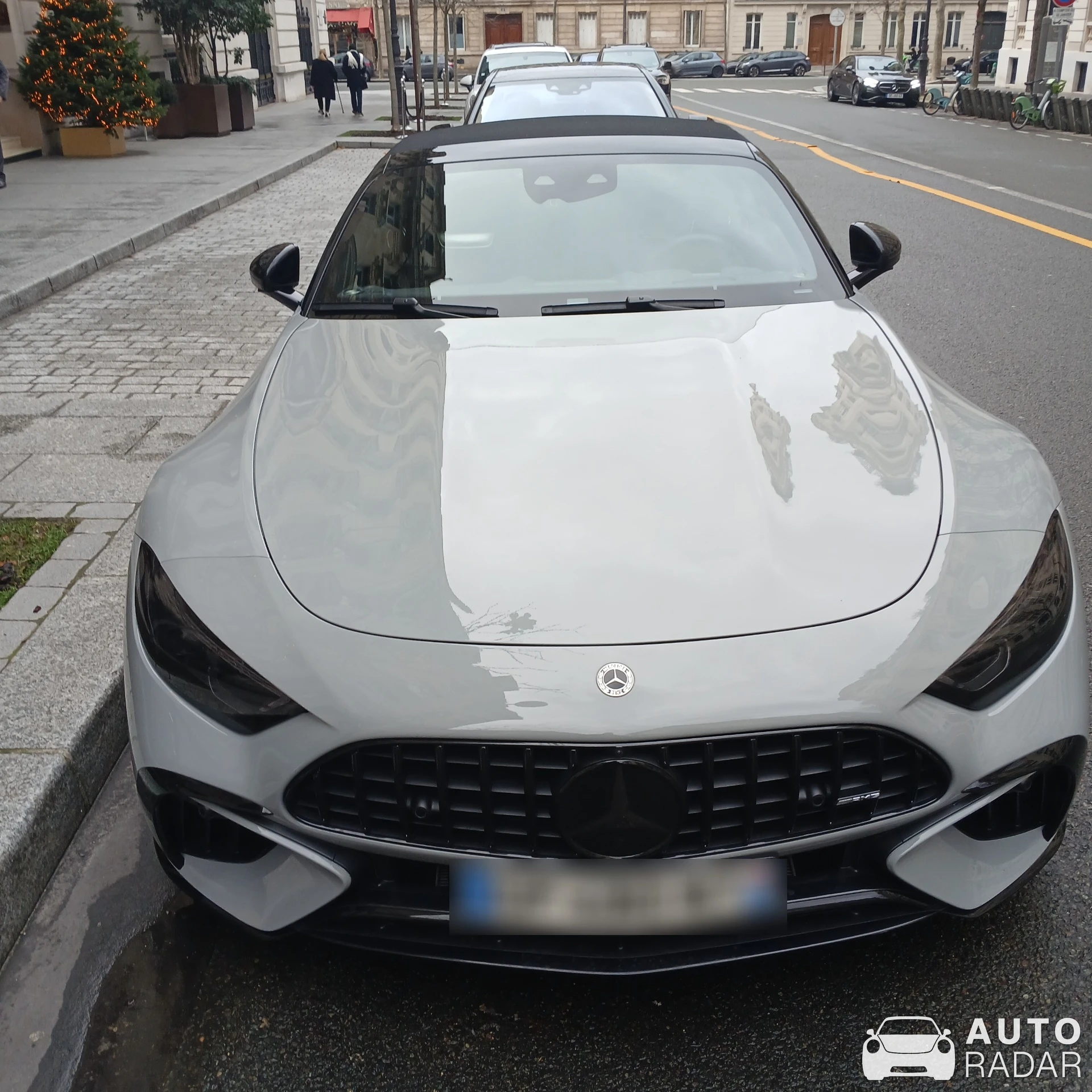 Mercedes-AMG SL 63 R232 spotted in Paris, France