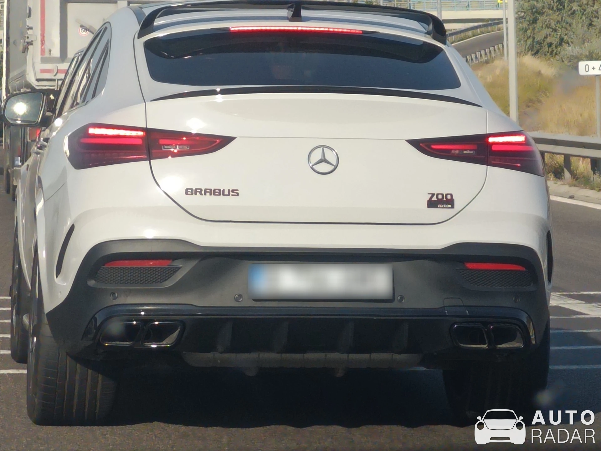 Mercedes-AMG Brabus GLE 63 S Coupé C167 spotted in Ovidiu