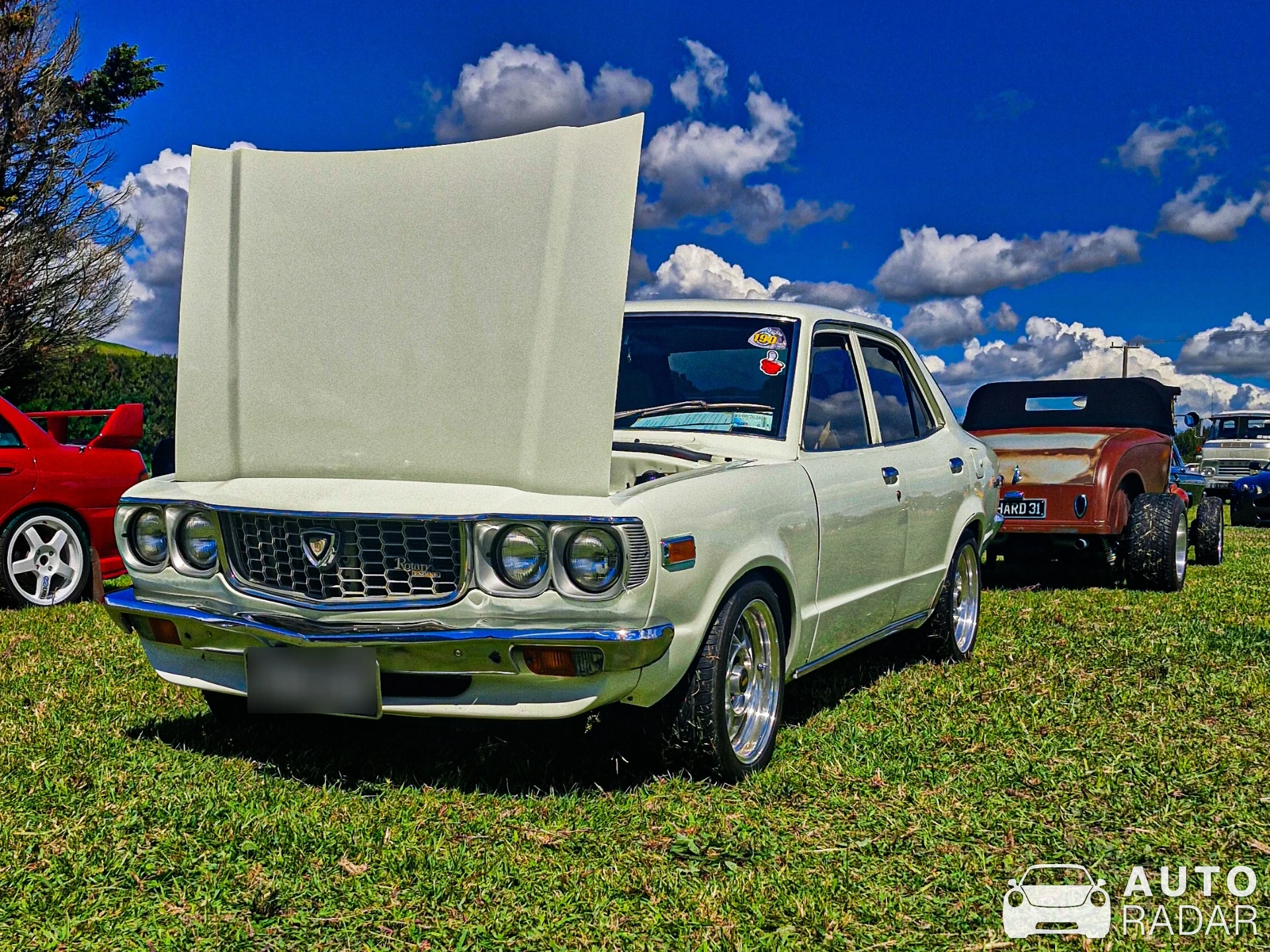 Mazda RX-3 spotted