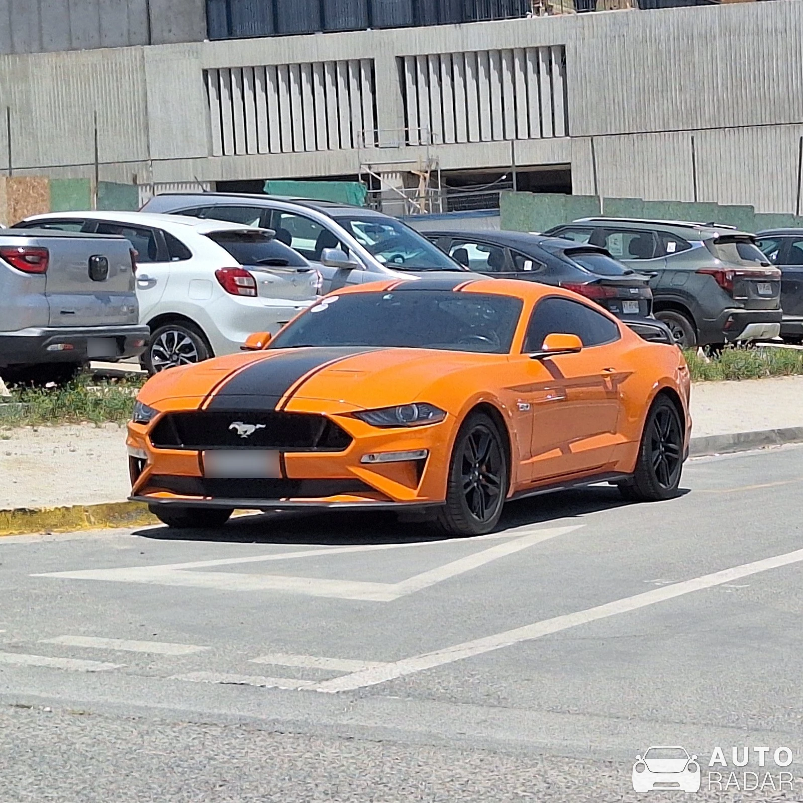 Ford Mustang GT 2015 spotted in Las Condes, Chile