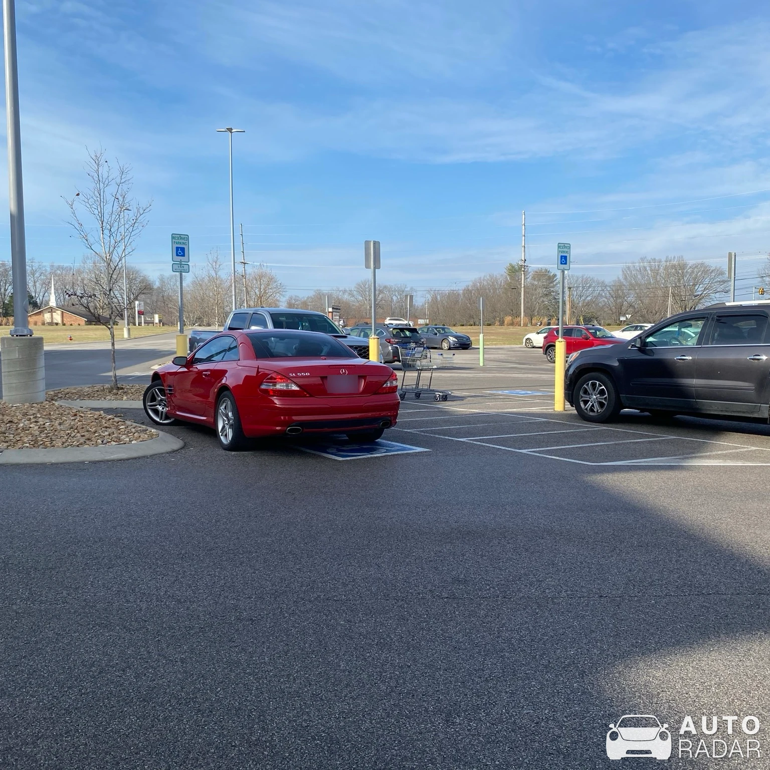Mercedes-Benz SL 55 AMG R230 spotted in Cookeville, United States