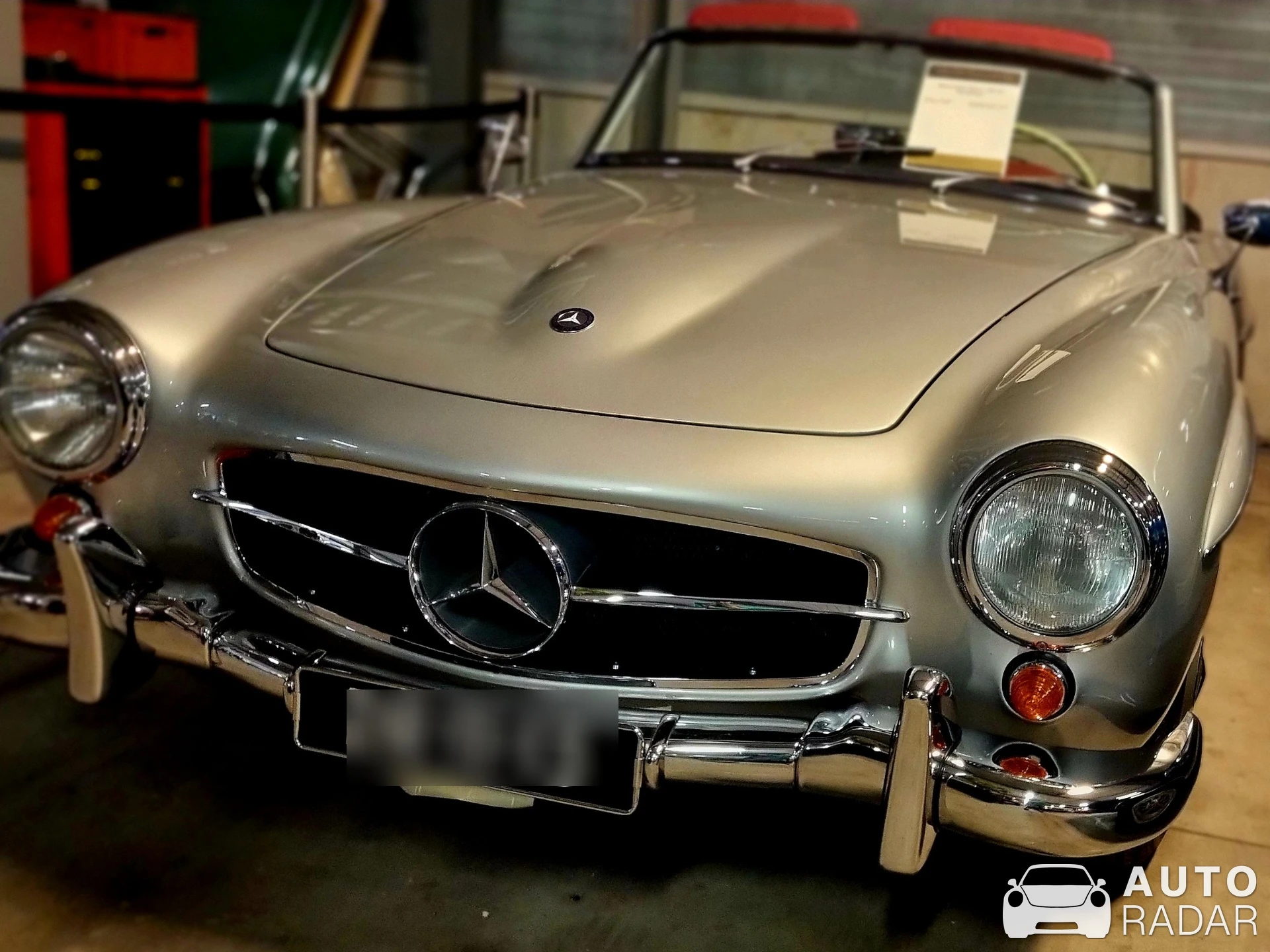 Mercedes-Benz 190 SL spotted in Brummen, Netherlands