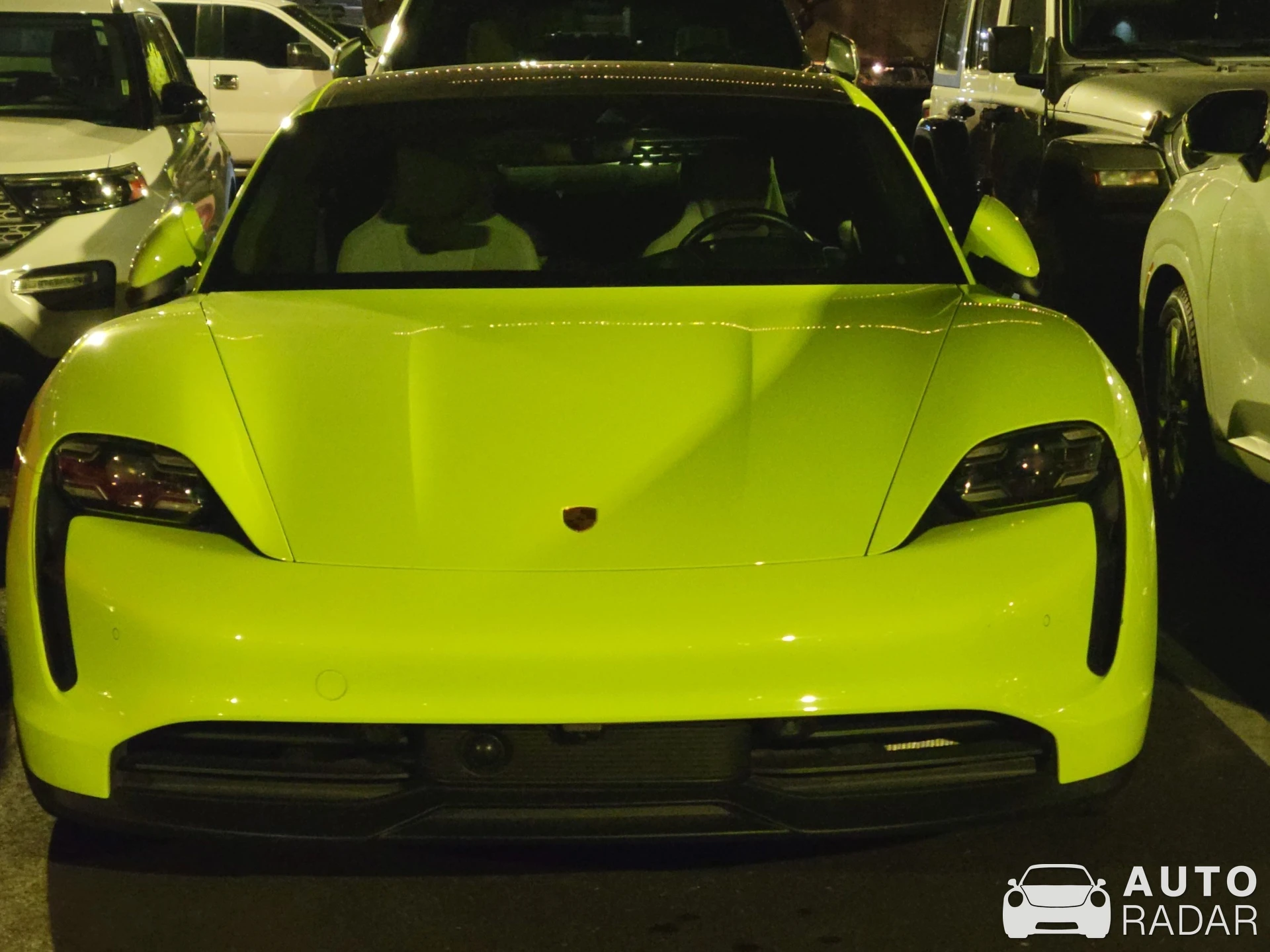 Porsche Taycan Turbo S spotted in Las Vegas, United States