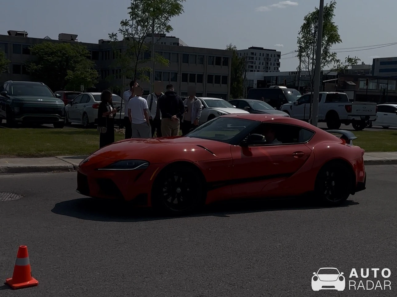 Toyota GR Supra A90 45th Anniversary Edition spotted in Mont-Royal