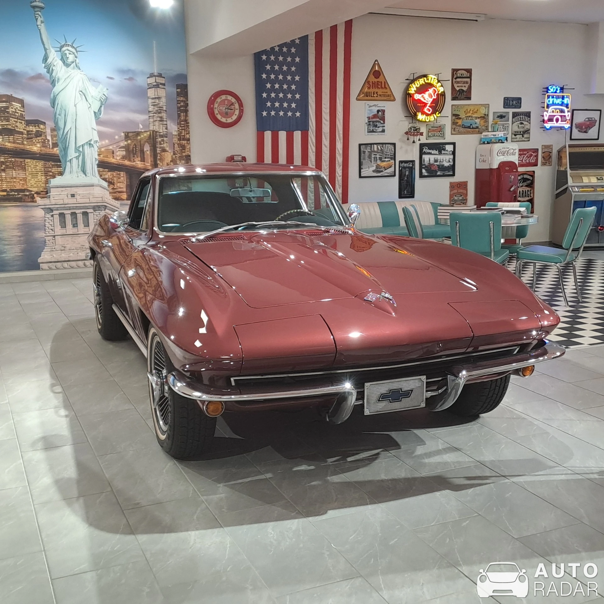 Chevrolet Corvette C2 spotted in Dörgicse, Hungary