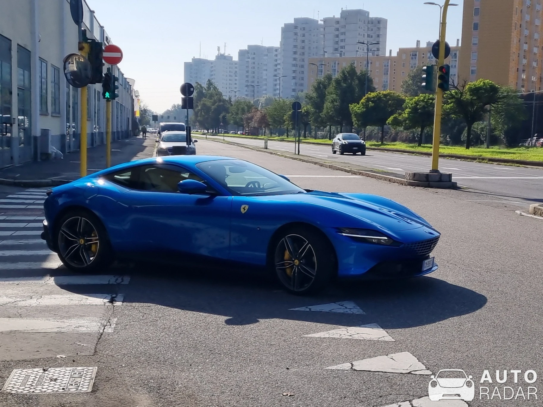 Ferrari Roma spotted in Città metropolitana di Milano, Italia