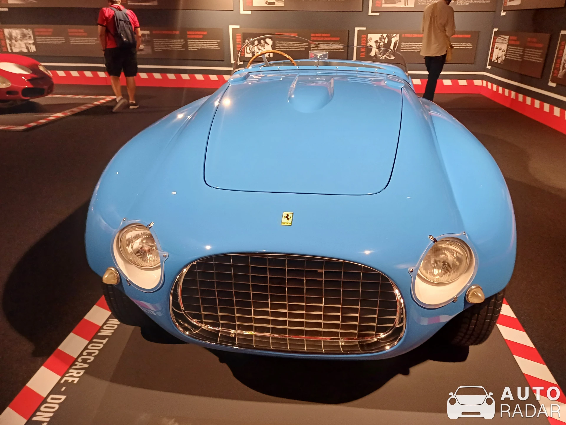 Ferrari 166 MM Touring Barchetta spotted in Modena