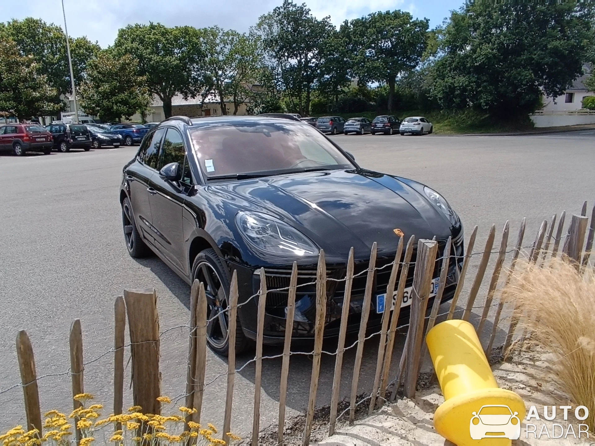 Porsche Macan Turbo spotted in Combrit, France