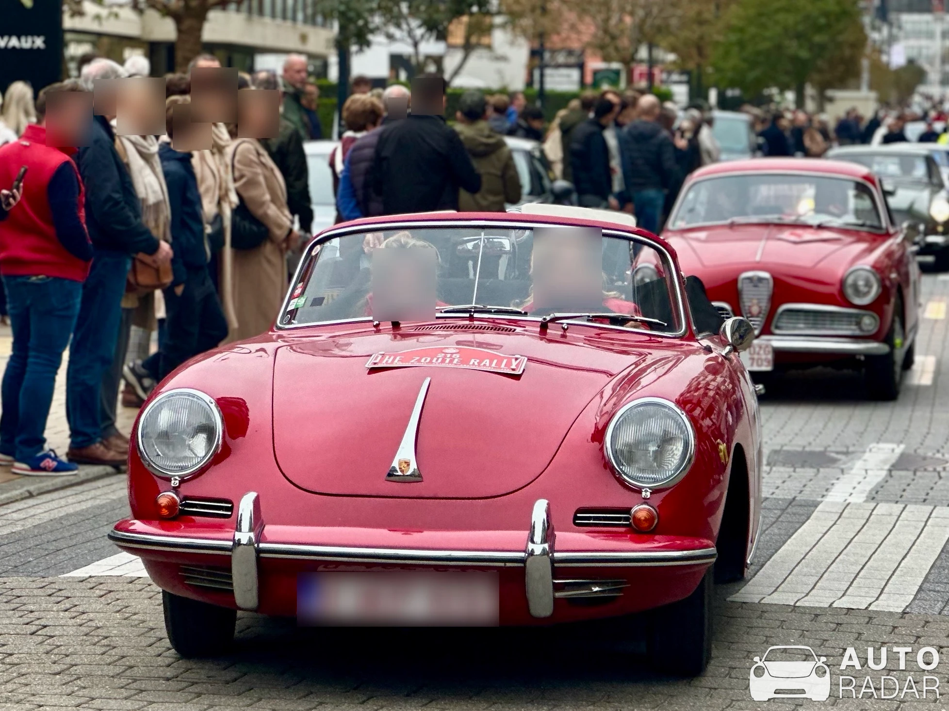 Porsche 356 C Cabriolet spotted in Knokke-Heist