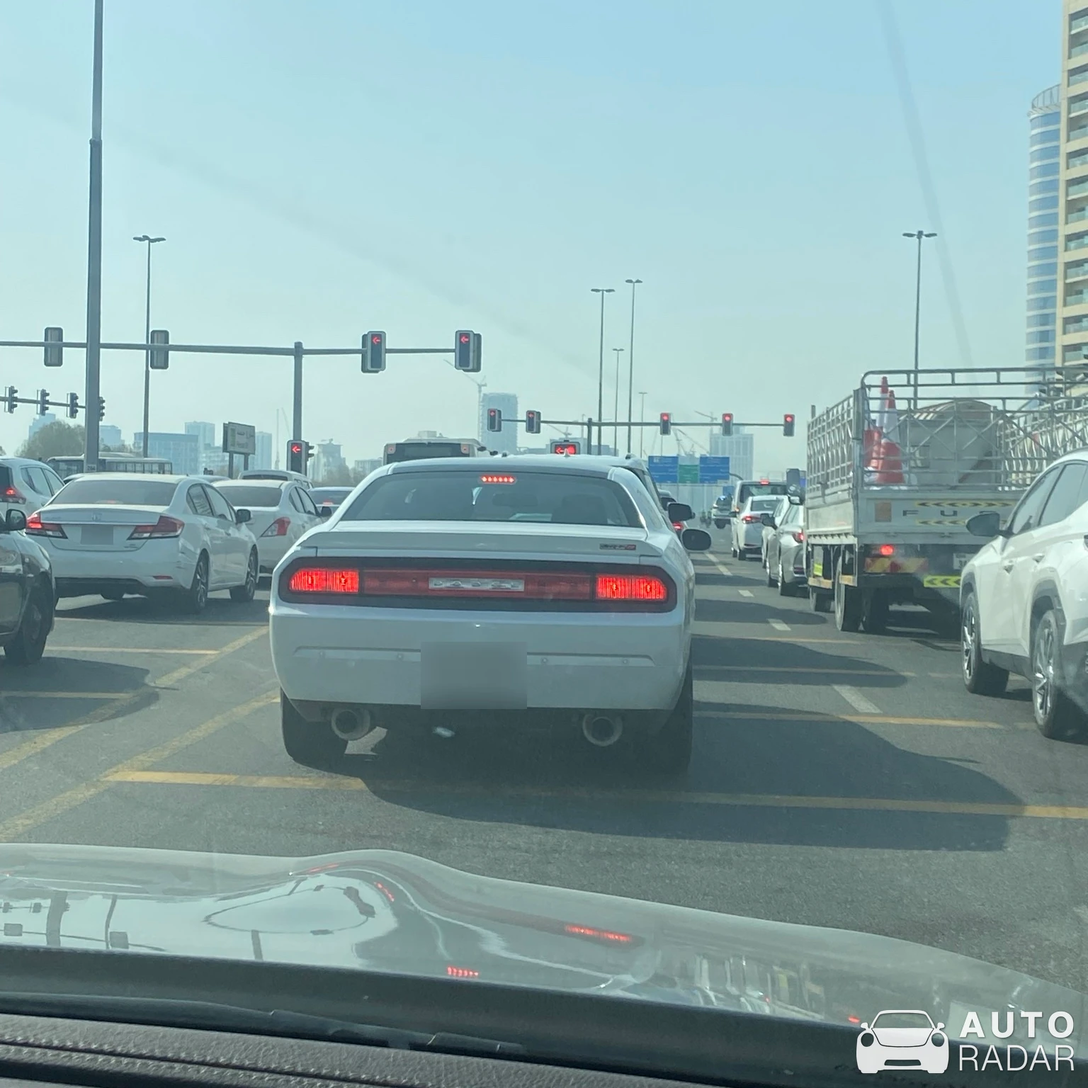 Dodge Challenger SRT Super Stock spotted in Dubai