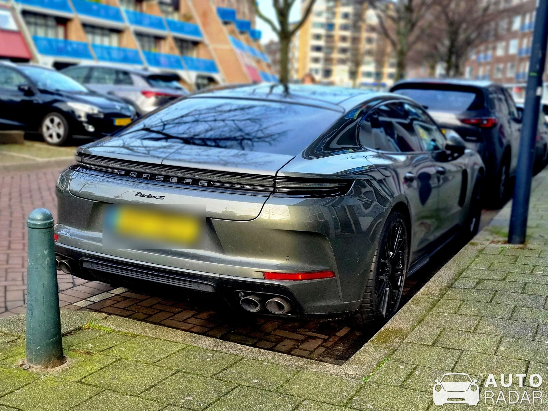 Porsche 972 Panamera Turbo S spotted in Rotterdam, Netherlands