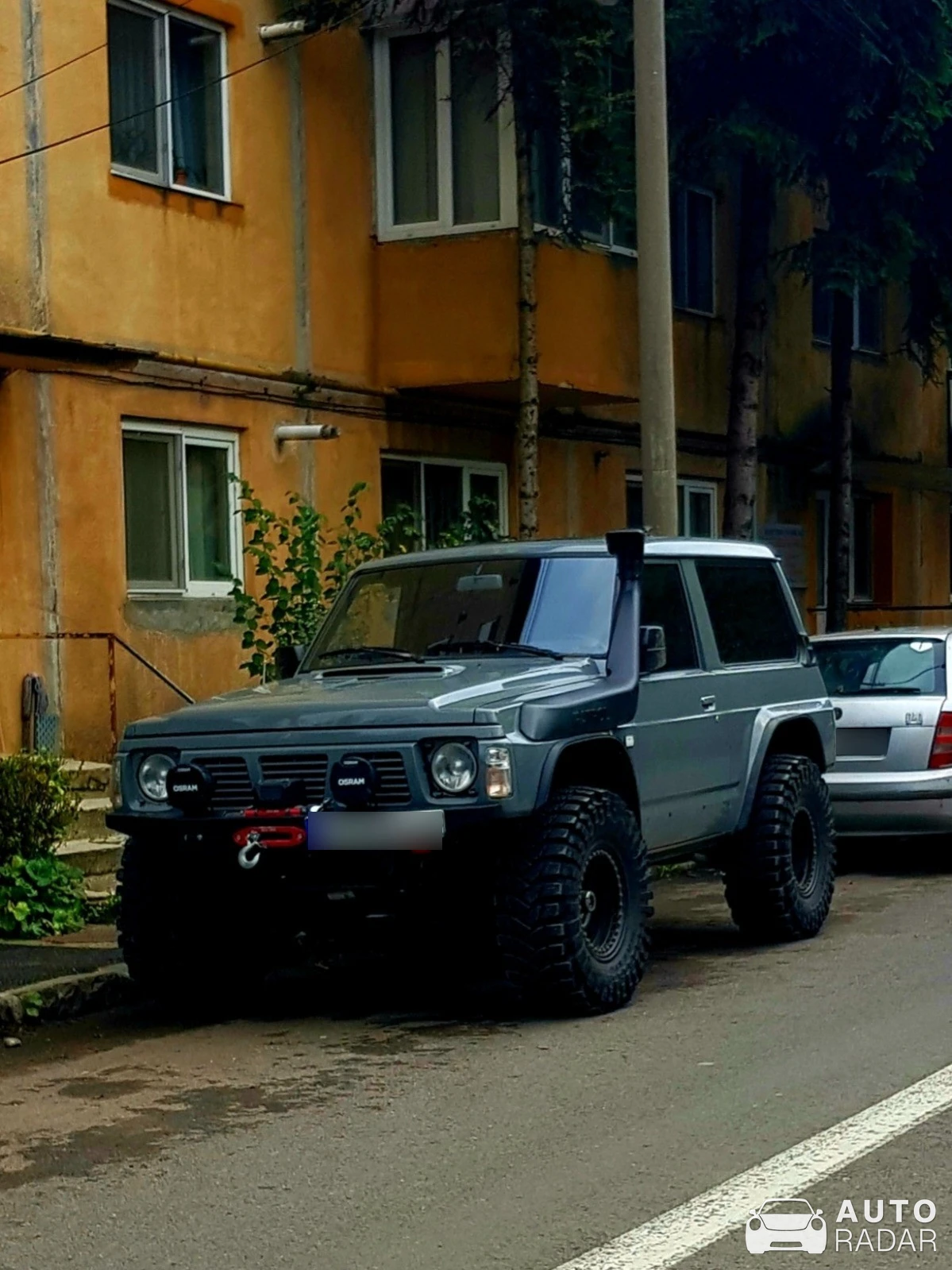 Nissan Patrol GR spotted in Zalău