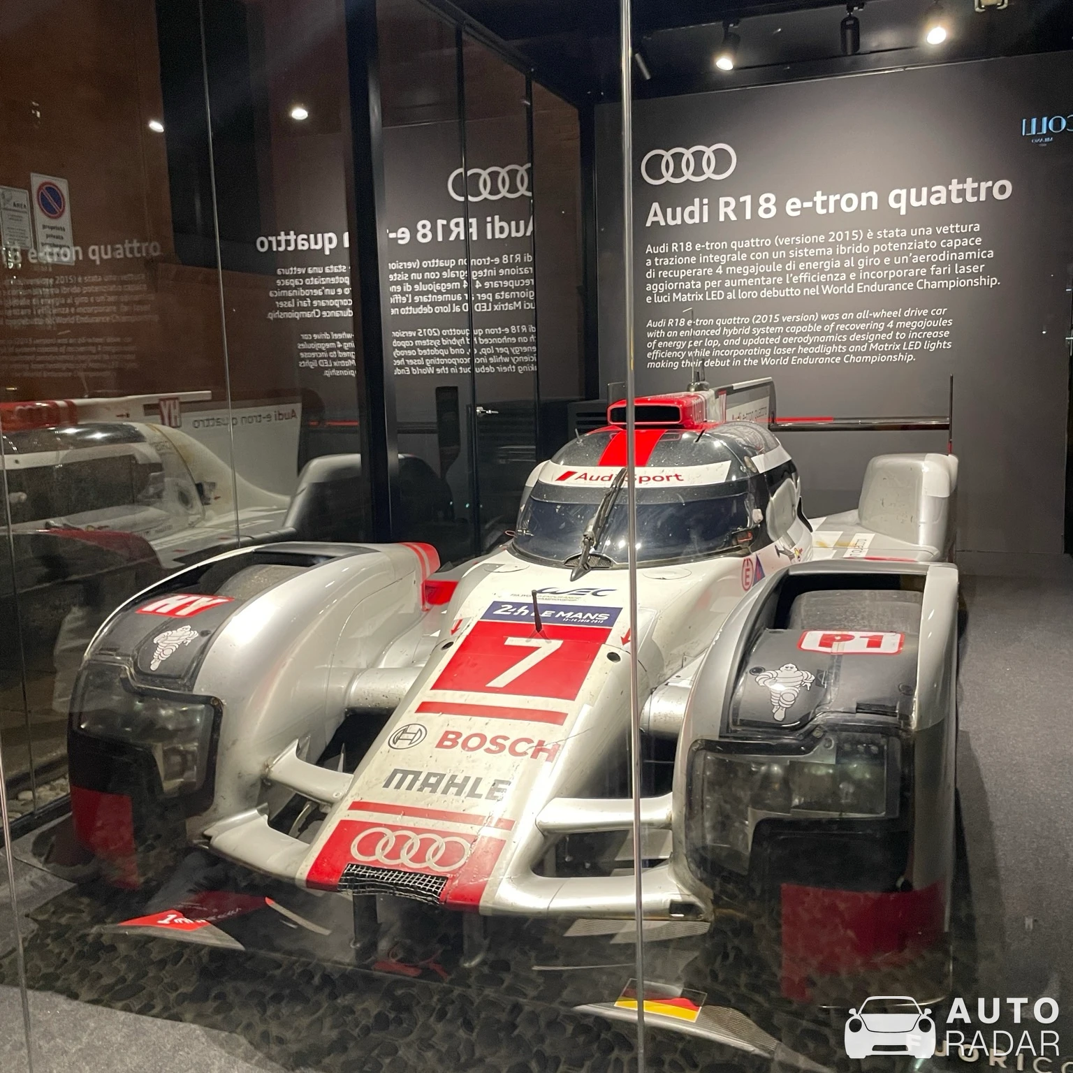 Audi R18 spotted in Milano