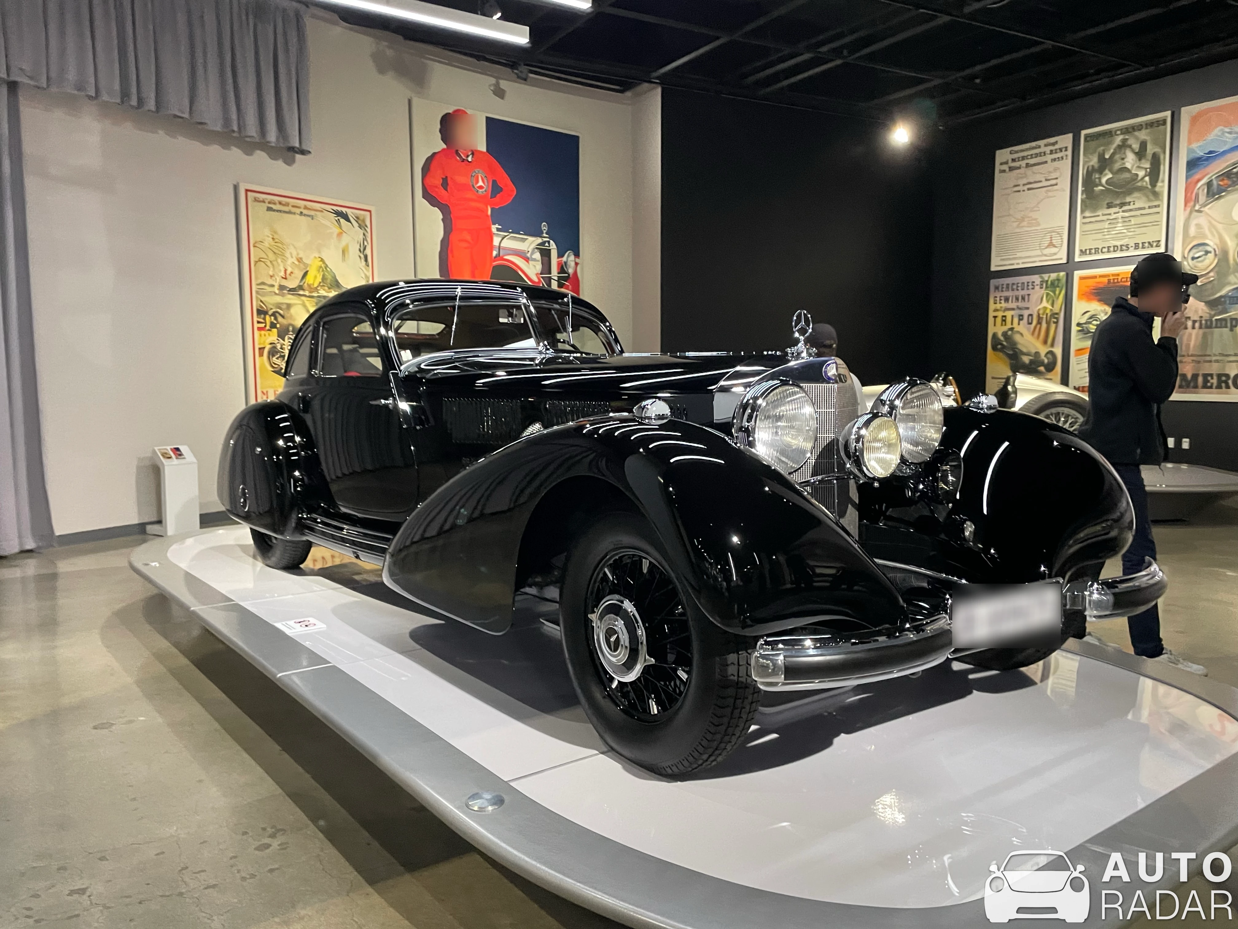 Mercedes-Benz 540K Autobahnkurrier spotted in Los Angeles