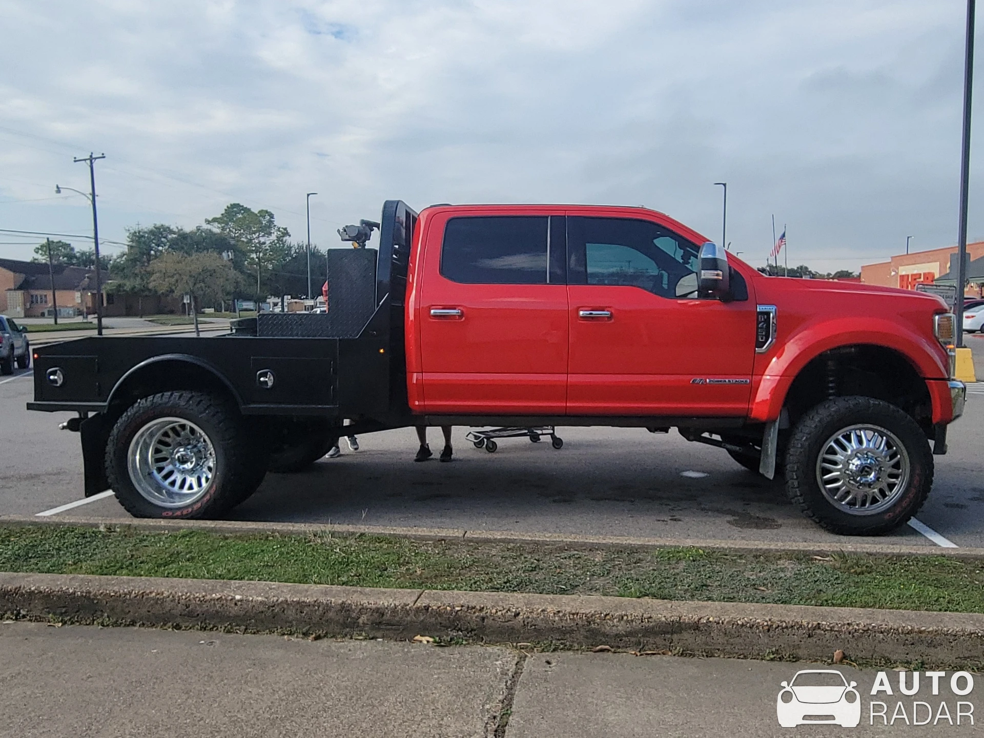 Ford F-450 spotted in Crosby
