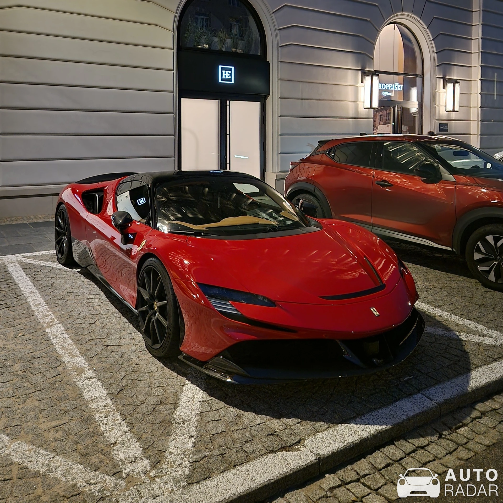 Ferrari SF90 Spider Novitec Rosso spotted in Warszawa