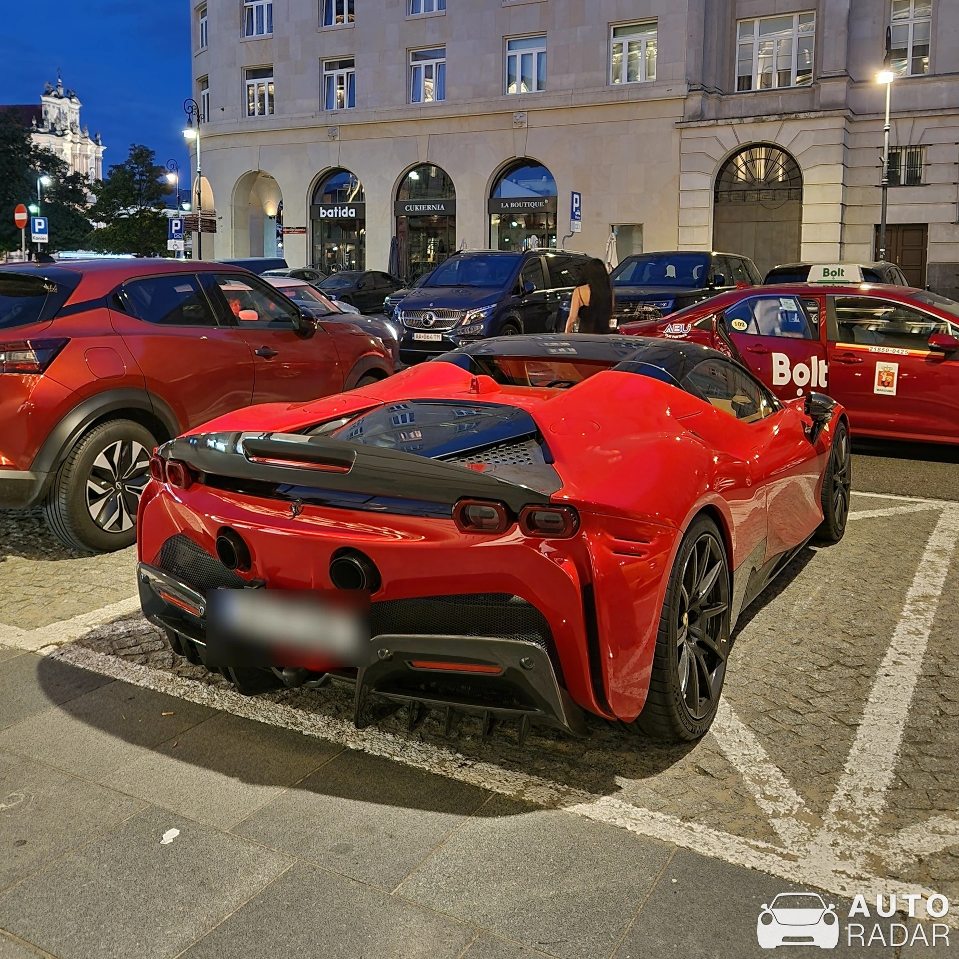 Ferrari SF90 Spider Novitec Rosso spotted in Warszawa, Poland
