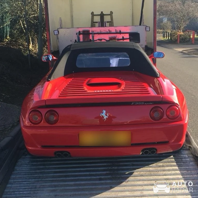 Ferrari F355 Spider spotted in Kent, United Kingdom
