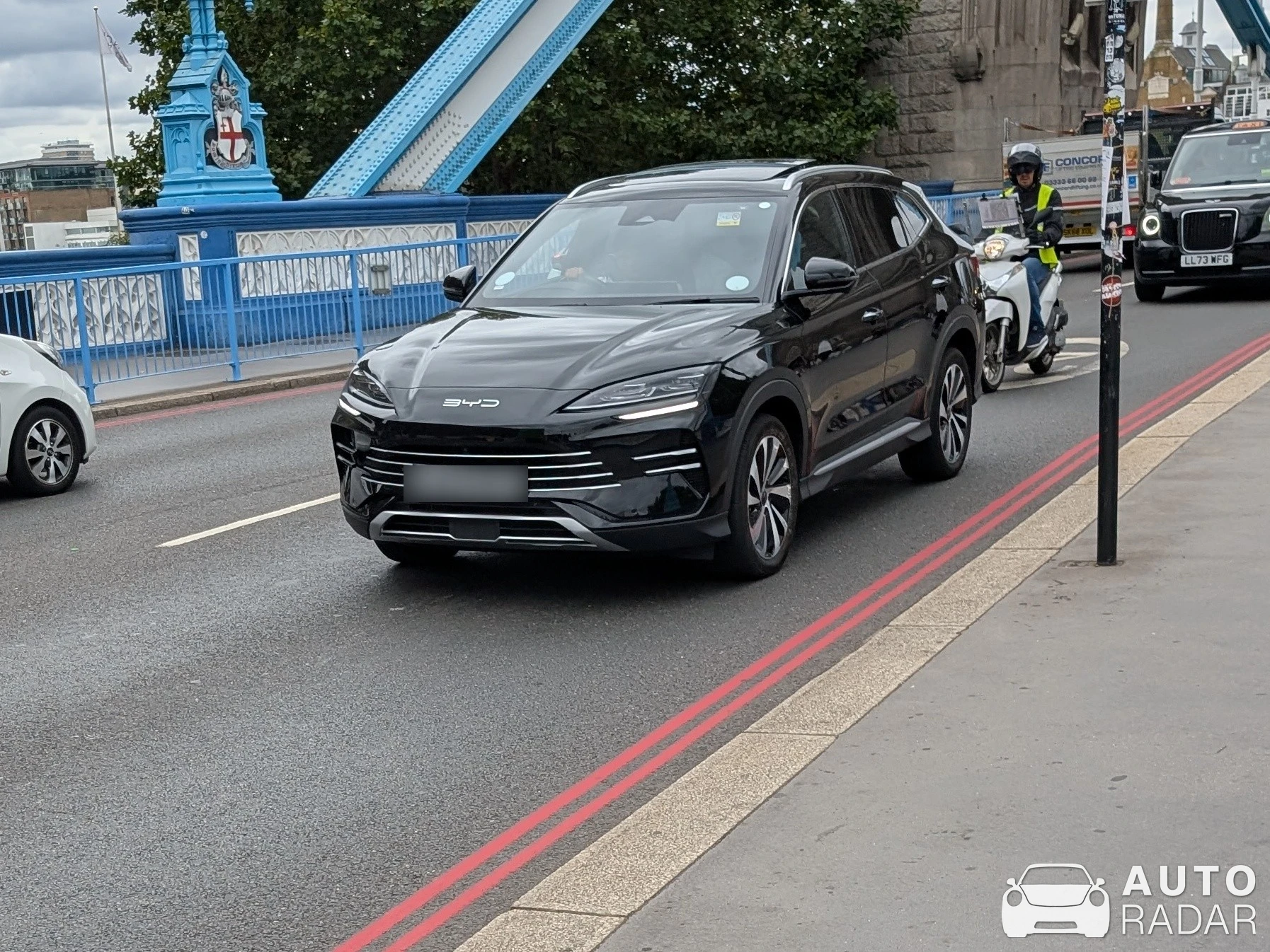 BYD Tang spotted in London