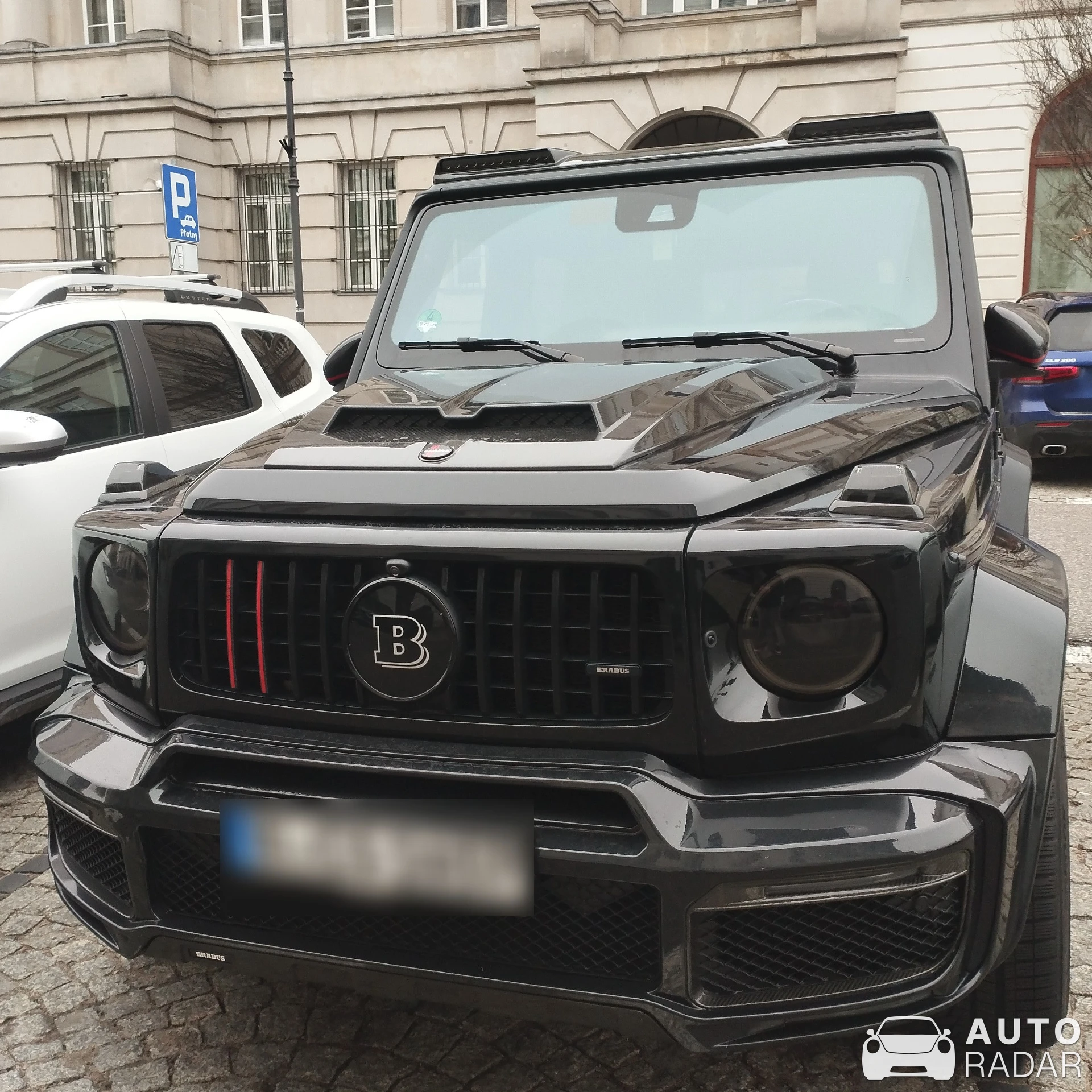 Mercedes-AMG Brabus 700 spotted in Warszawa, Polska