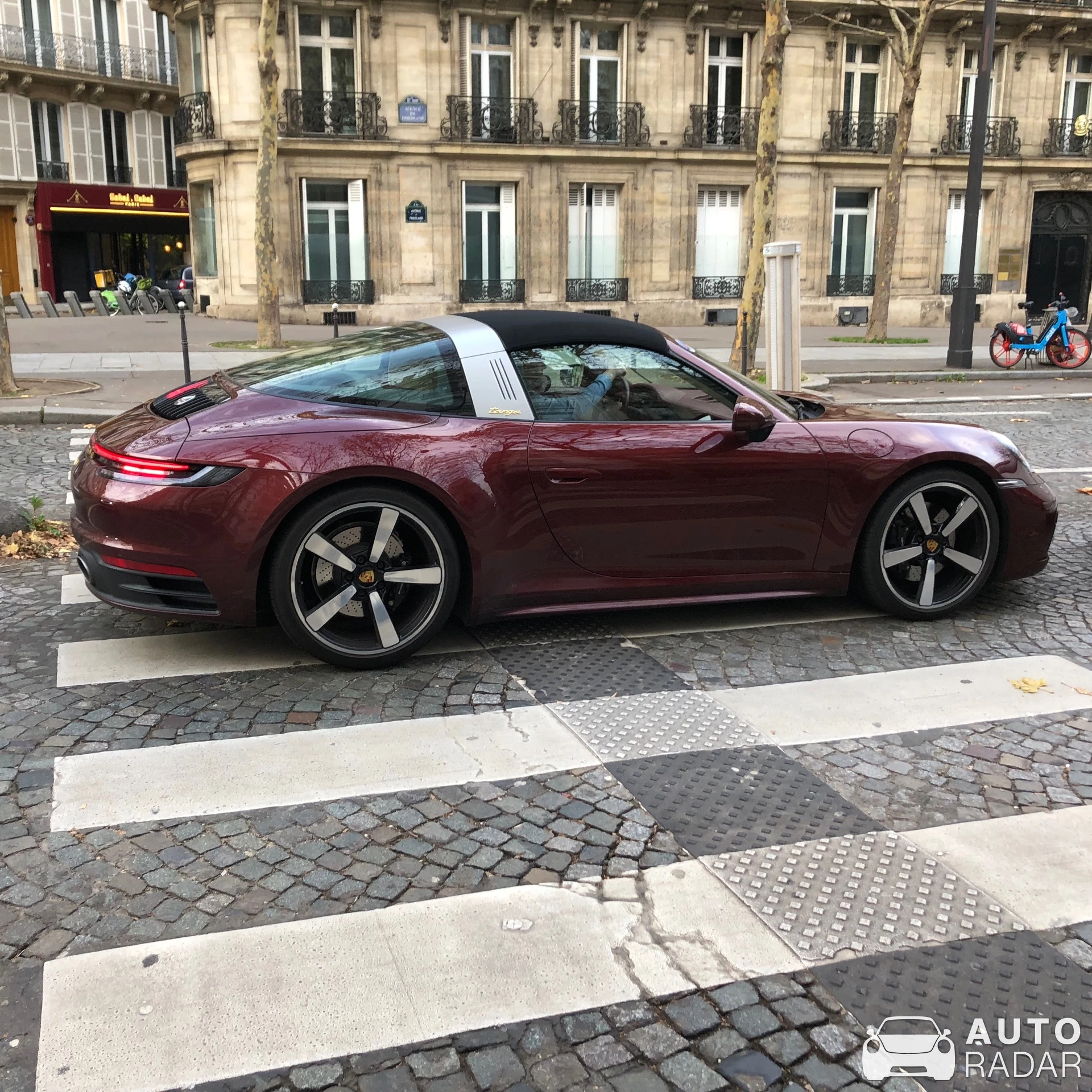 Porsche 992 Targa 4S Heritage Design Edition spotted in Paris, France