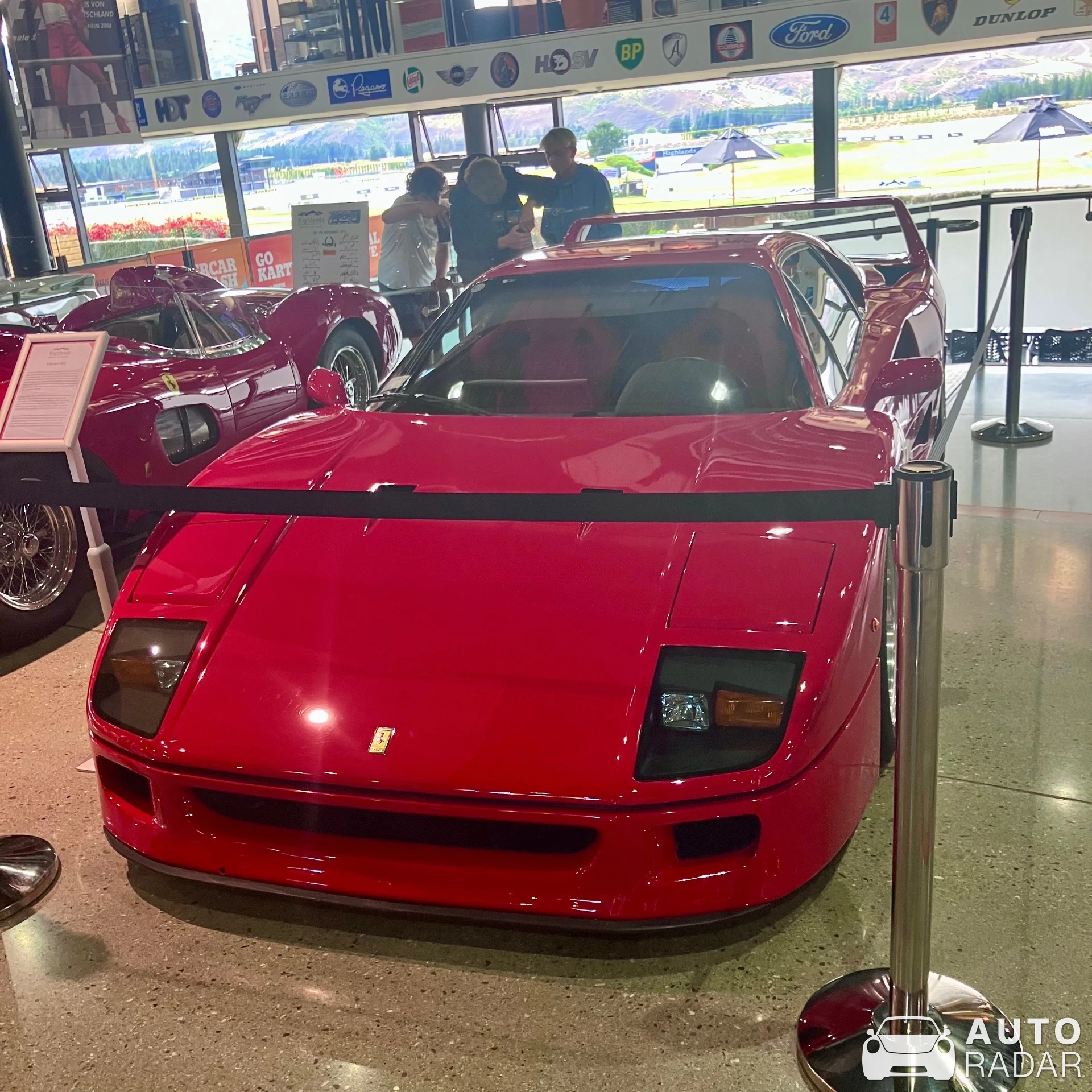 Ferrari F40 spotted in Cromwell, New Zealand