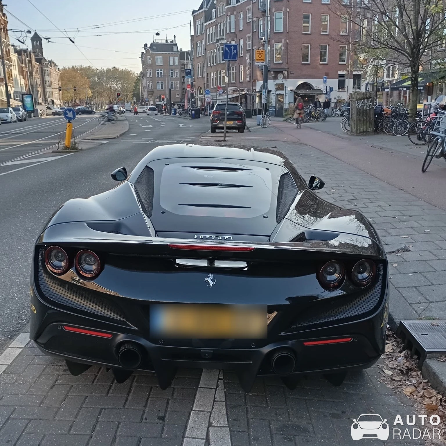 Ferrari F8 Tributo spotted in Amsterdam, Netherlands