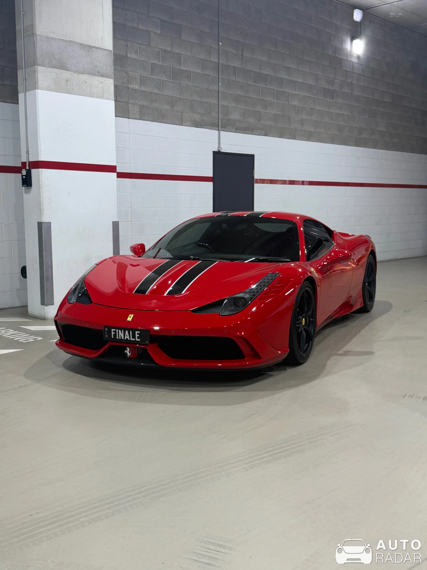 Ferrari 458 Speciale spotted in Newstead, Australia