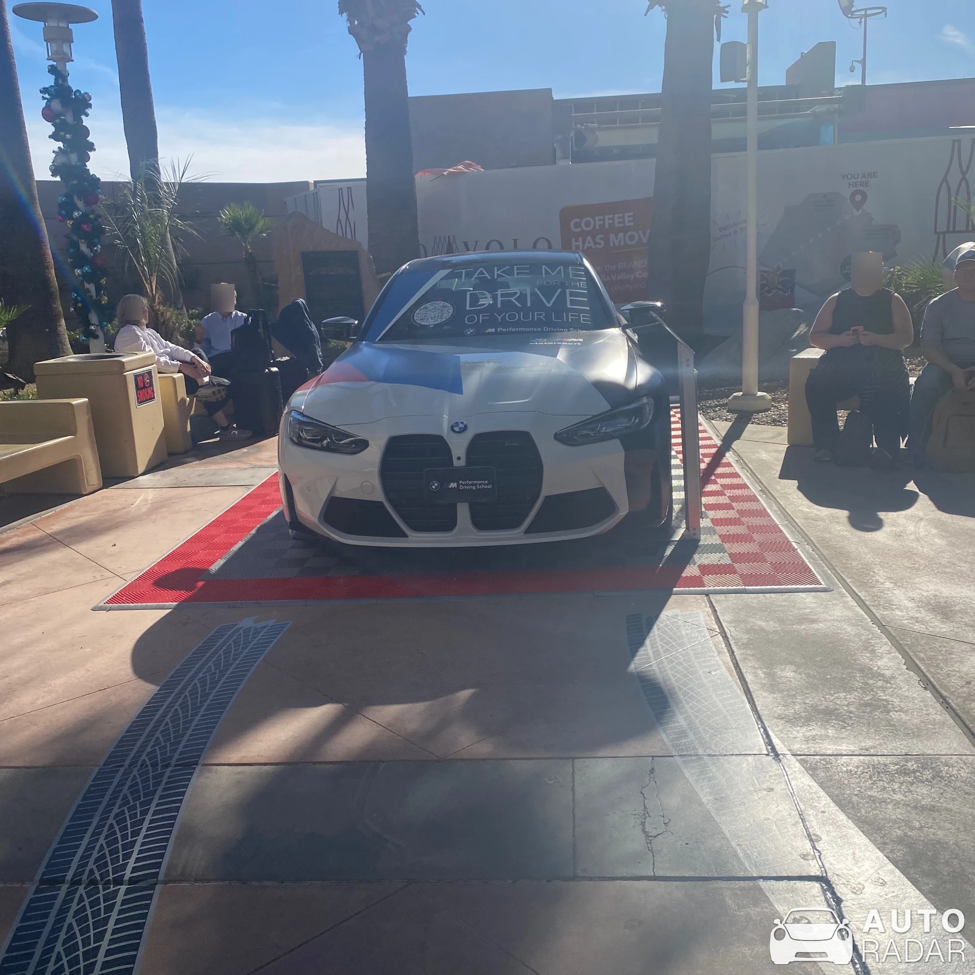 BMW M4 G82 Coupé Competition spotted in Palm Springs, United States