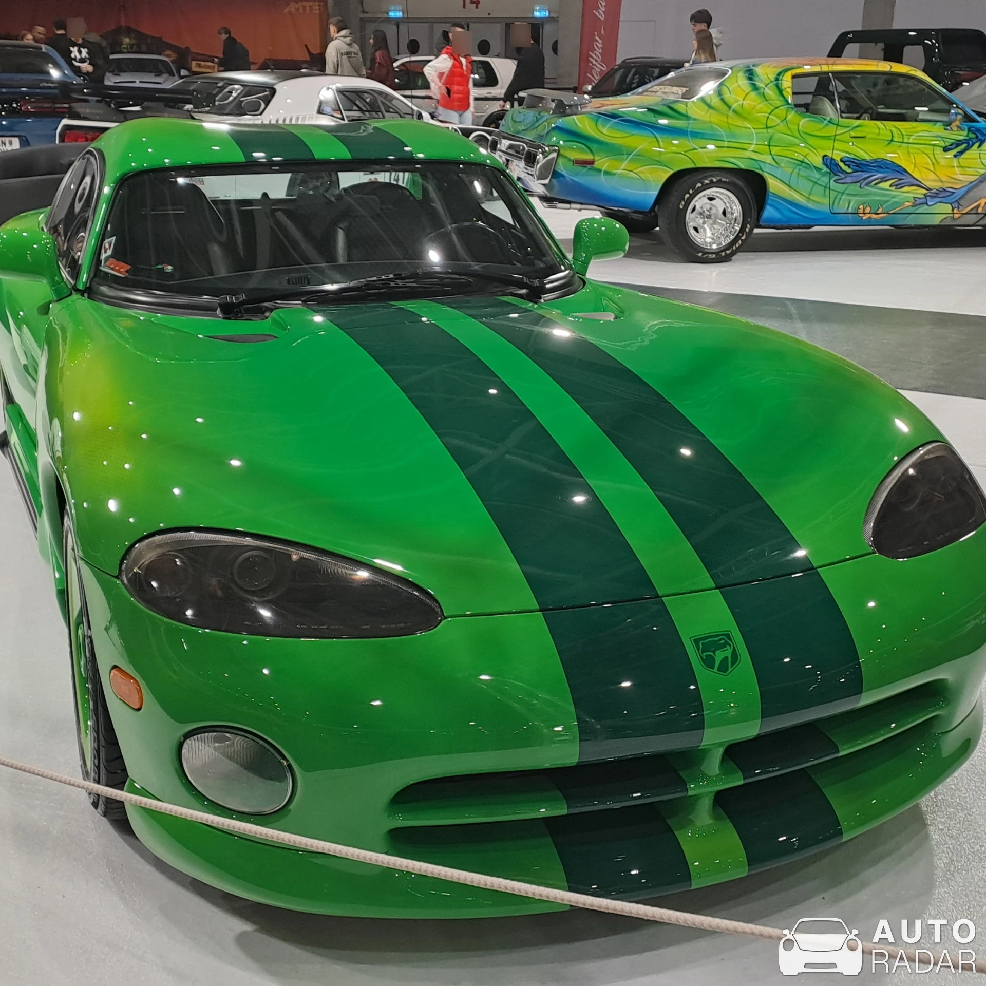 Dodge Viper RT/10 1996 spotted in Budapest