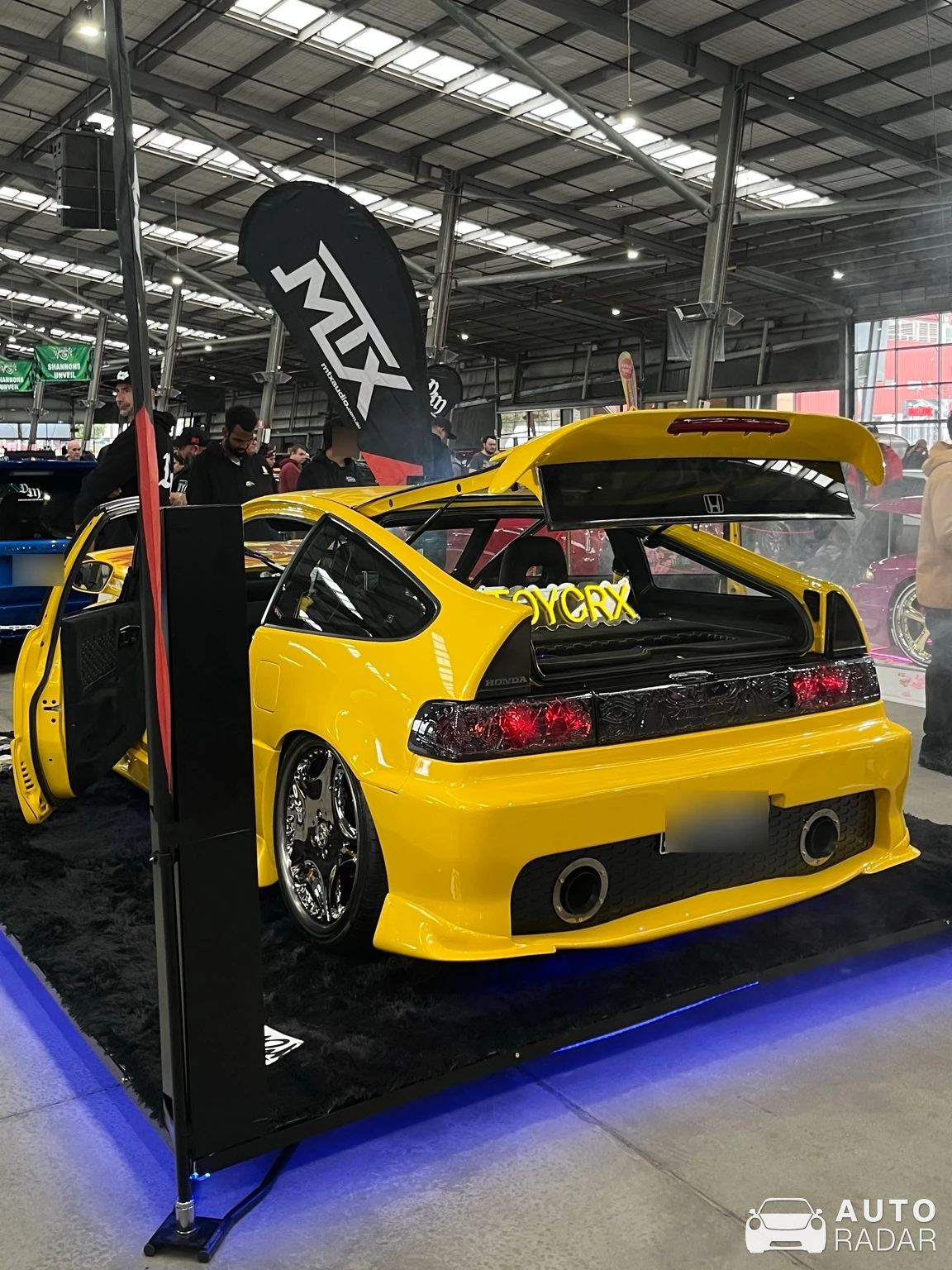 Honda CR-X EF spotted in Flemington