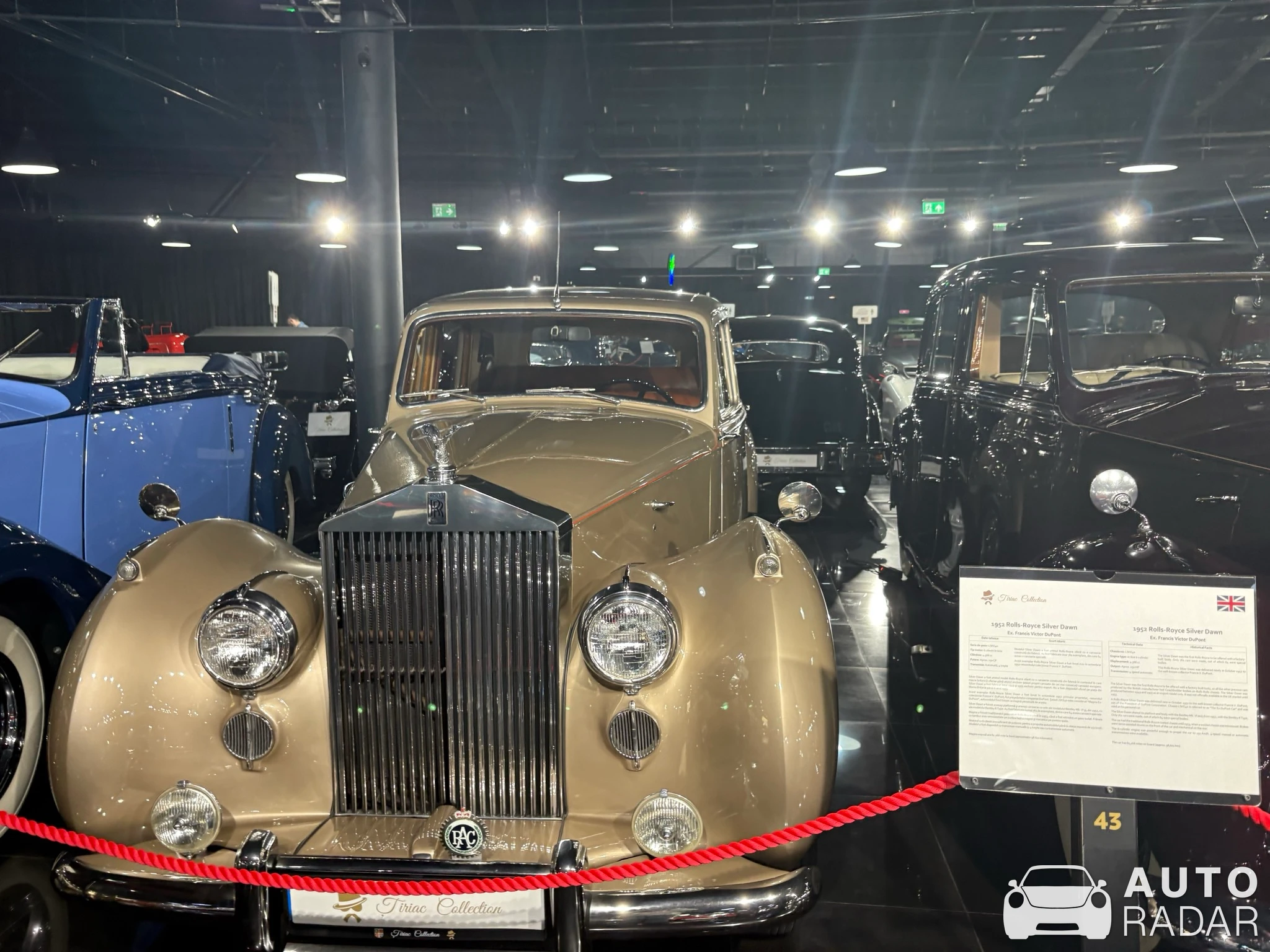 Rolls-Royce Dawn Silver Bullet Collection spotted in Otopeni
