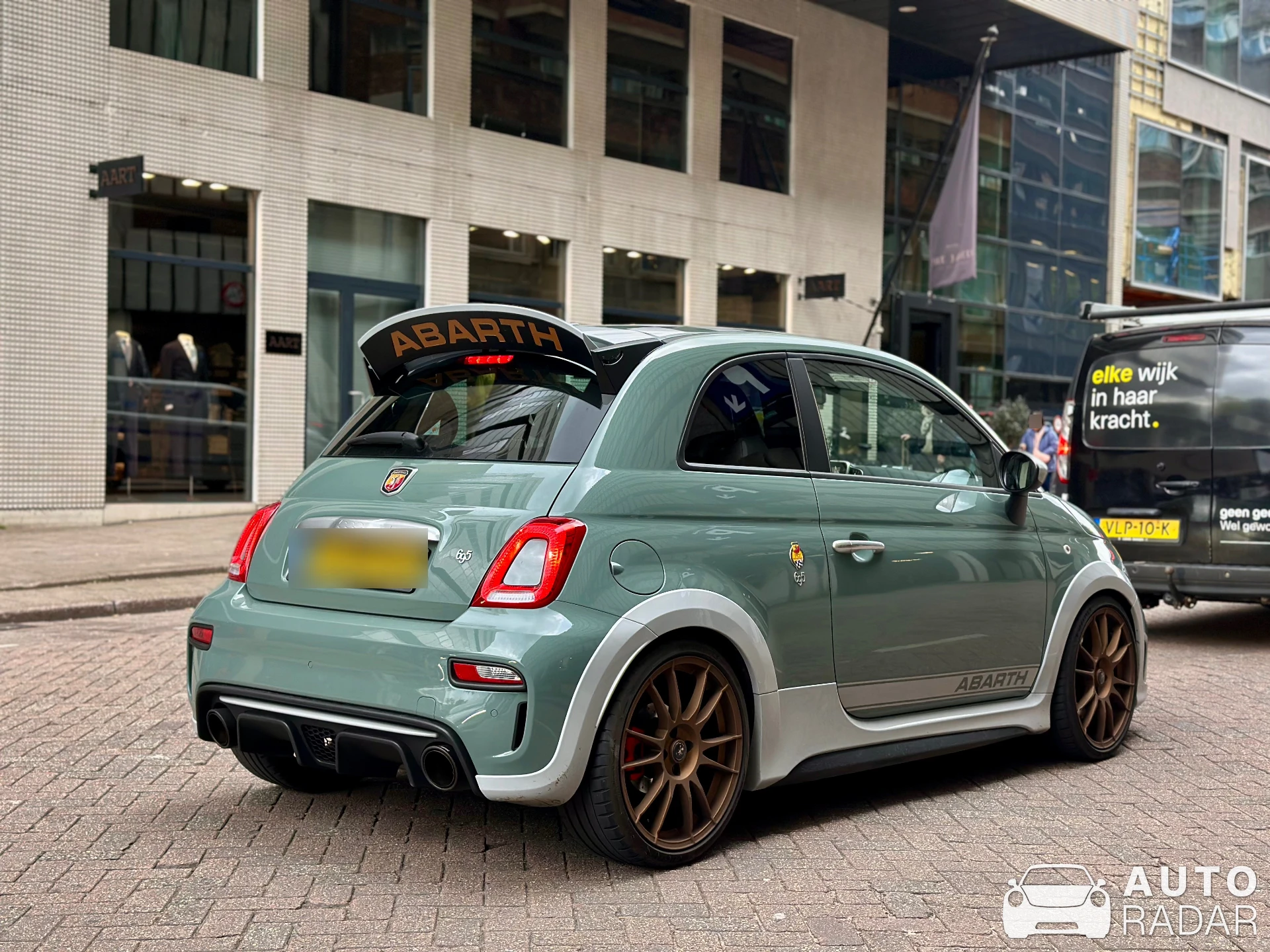 Abarth 695 70° Anniversario spotted in Rotterdam