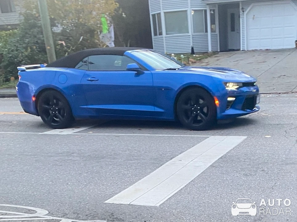 Chevrolet Camaro RS Convertible spotted in Maple Ridge