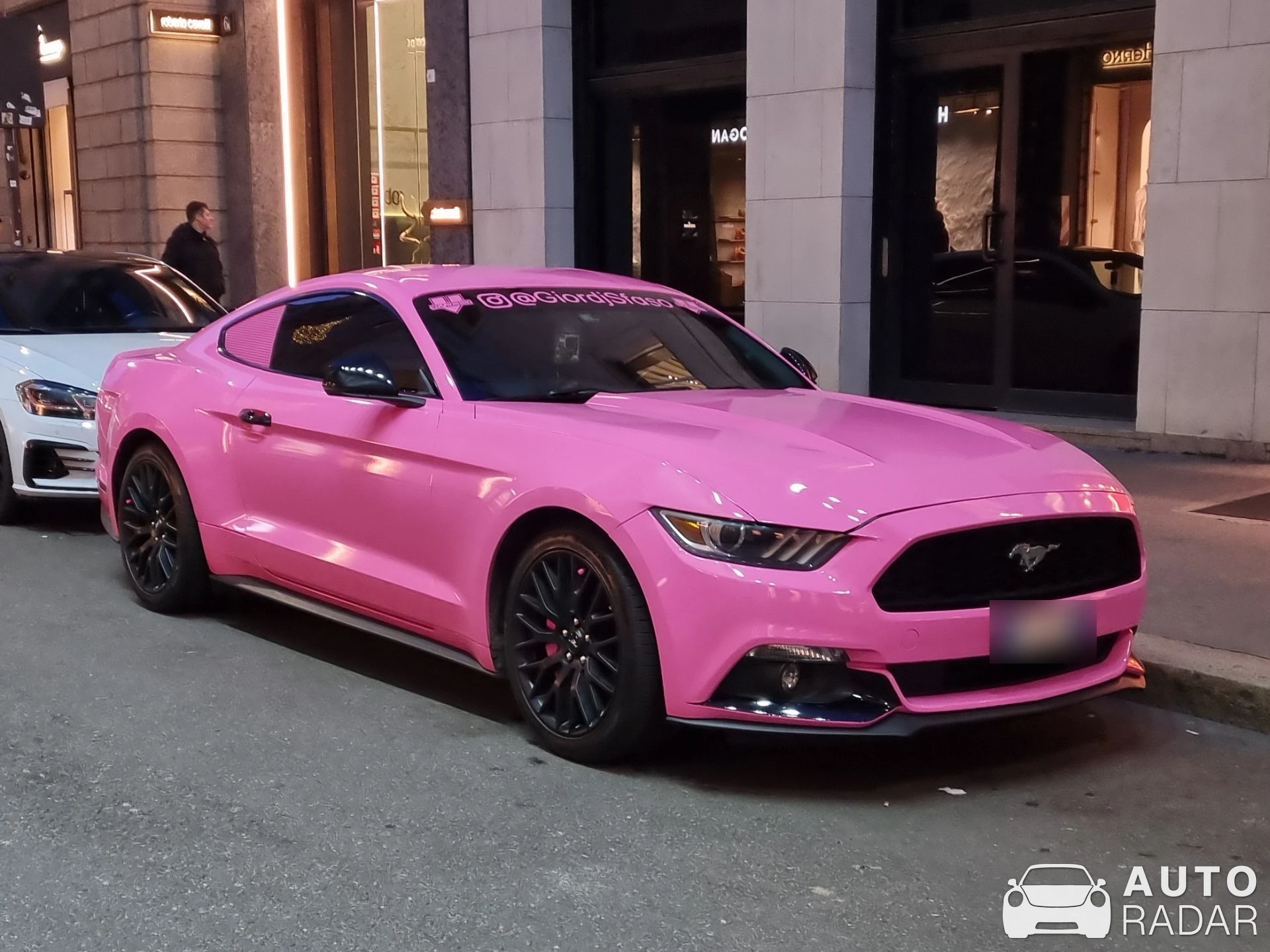 Ford Mustang 2.3 Ecoboost spotted in Milano, Italia