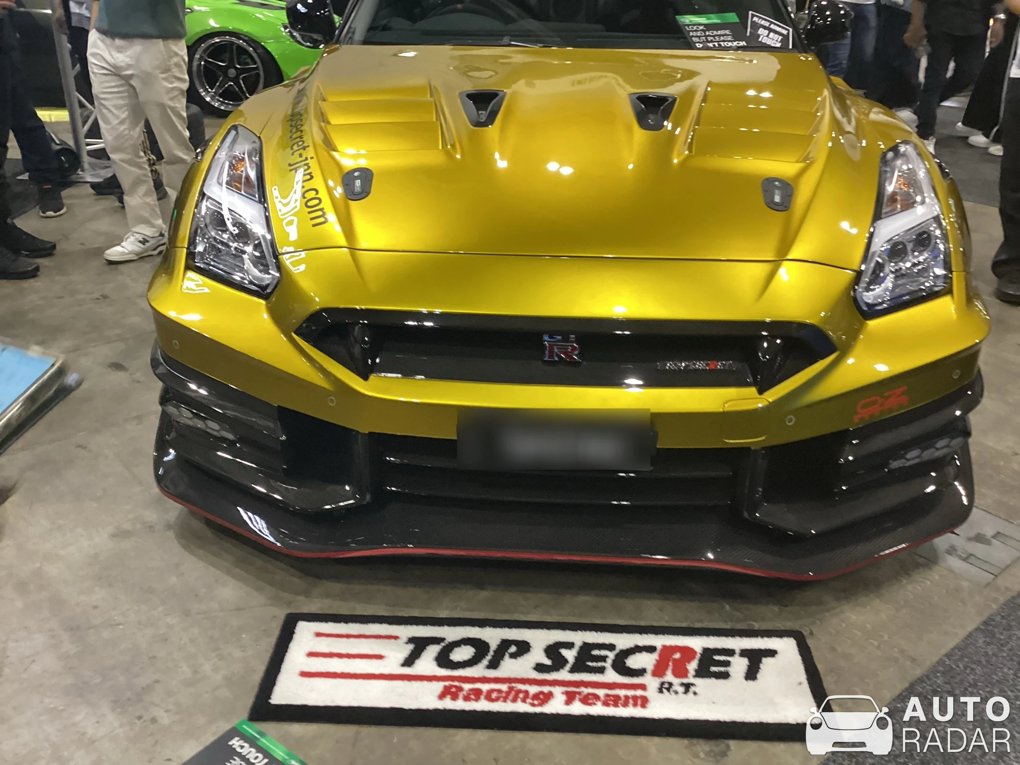 Nissan GT-R R35 Top Secret spotted in South Wharf