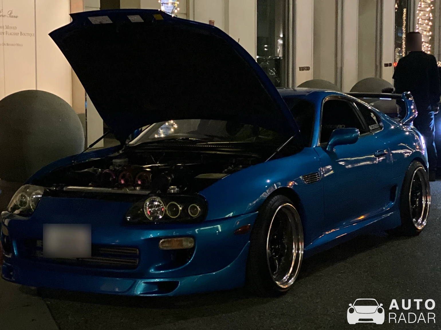 Toyota Supra A80 Turbo spotted in Beverly Hills, United States