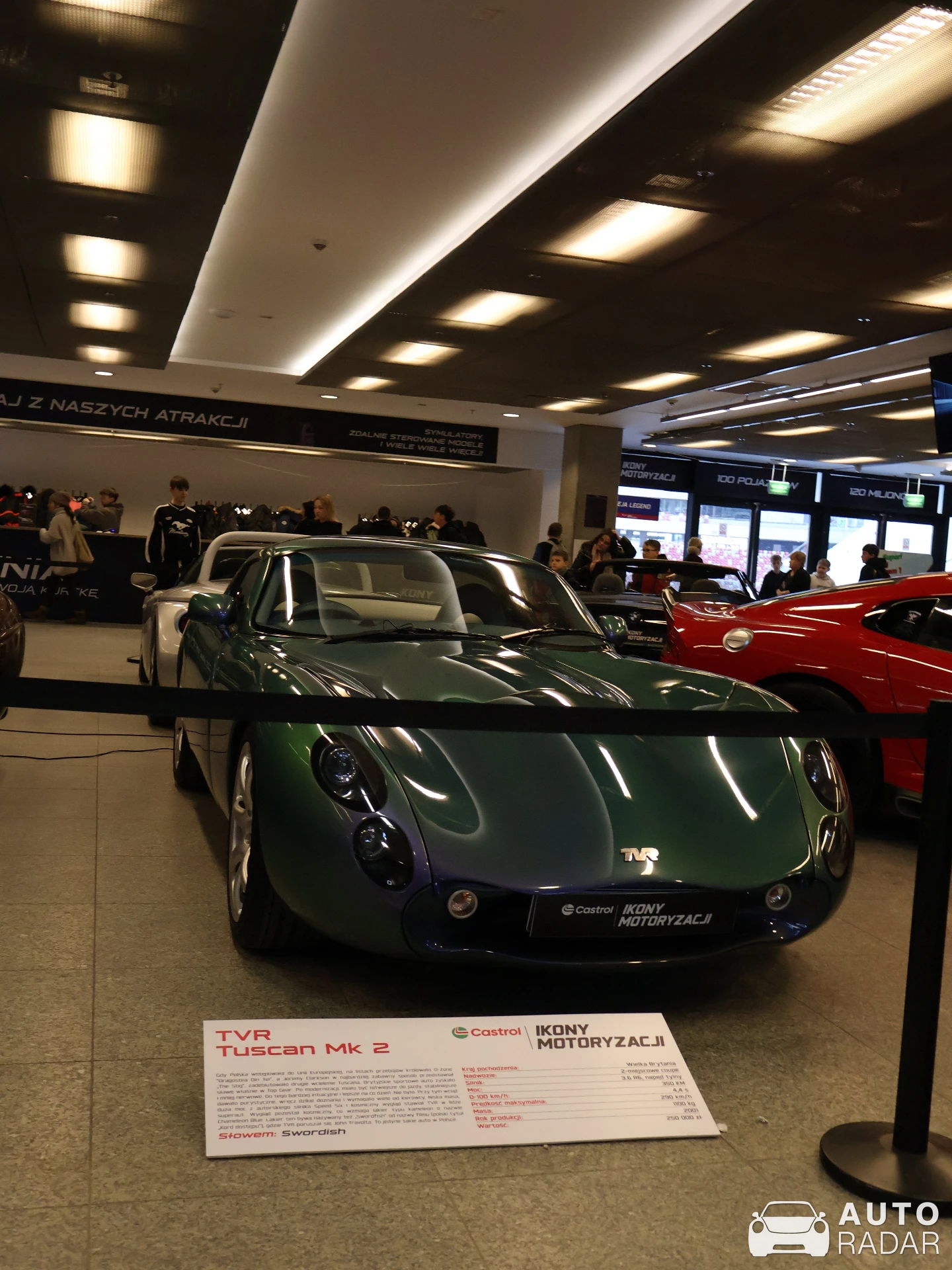 TVR Tuscan MKII spotted in Warszawa